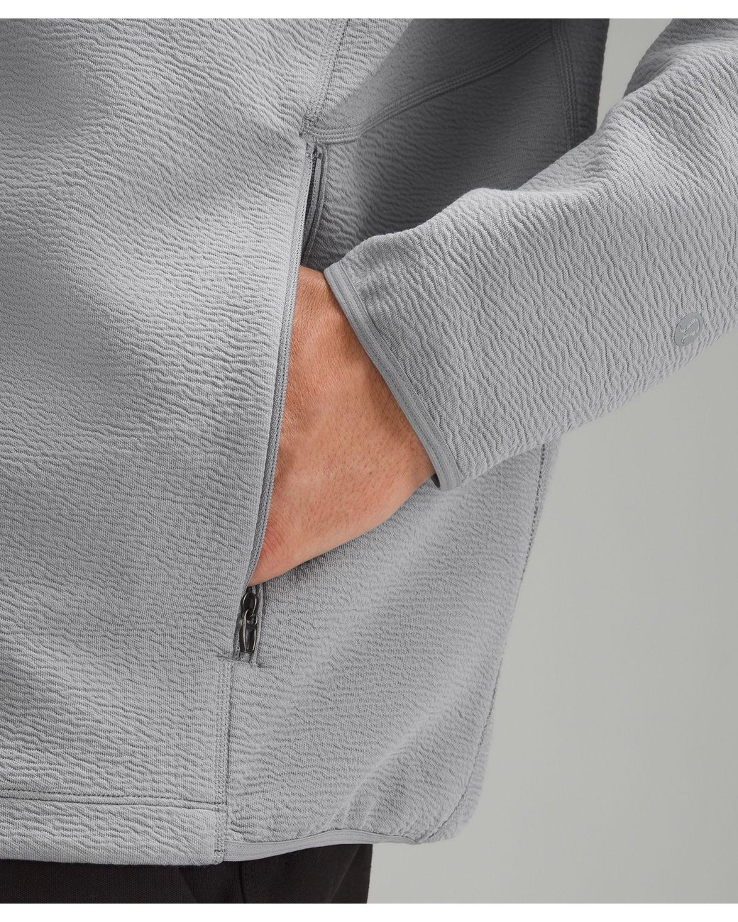 lululemon Textured Spacer Pullover Hoodie in Gray | Lyst