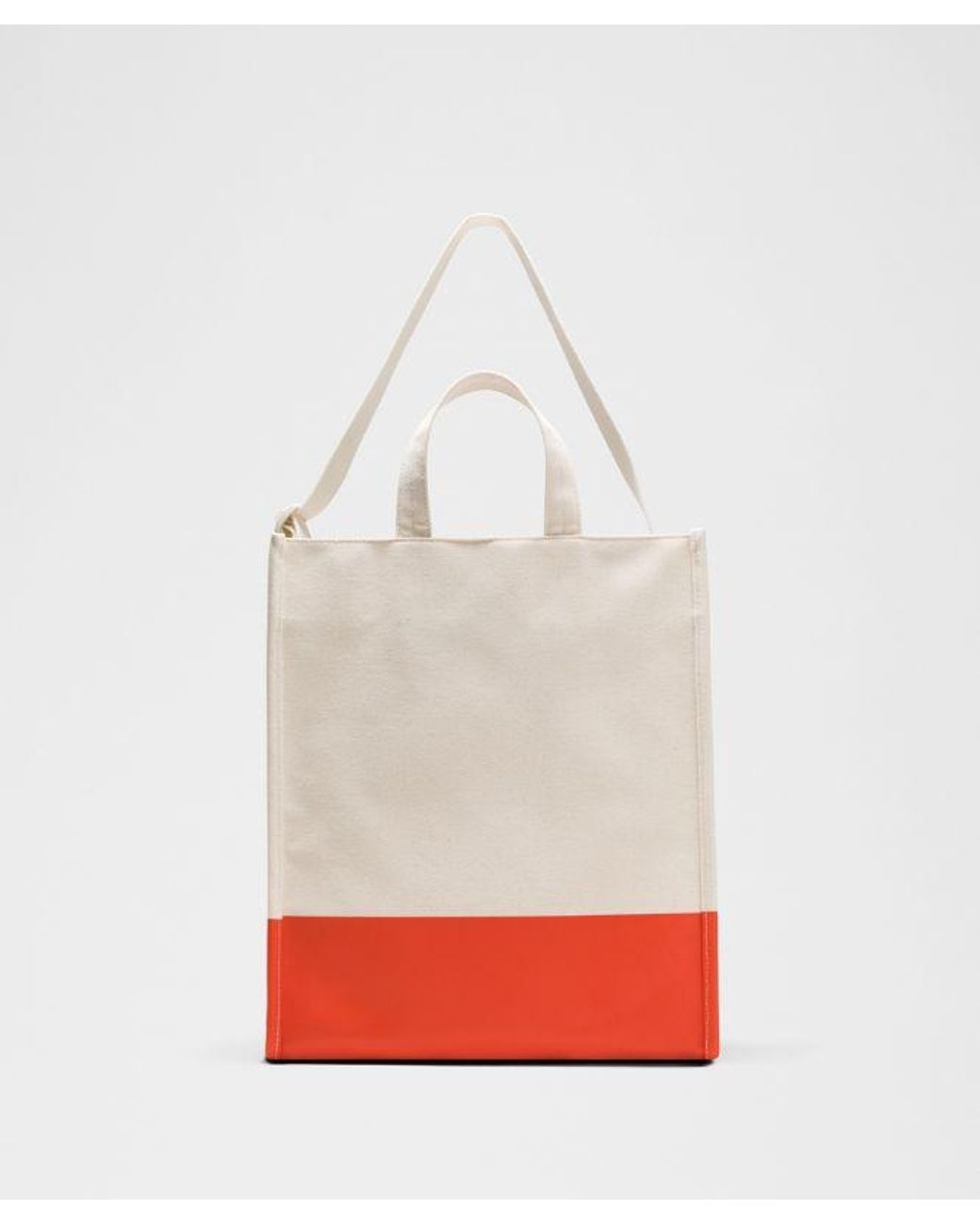 lululemon athletica White – Canvas Market Tote Bag 19L –