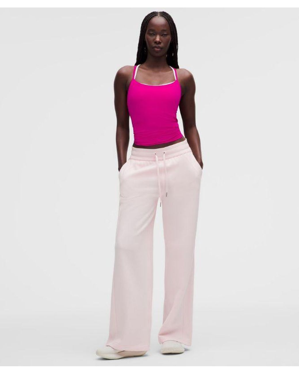lululemon athletica Pink Flow Y Tank Top