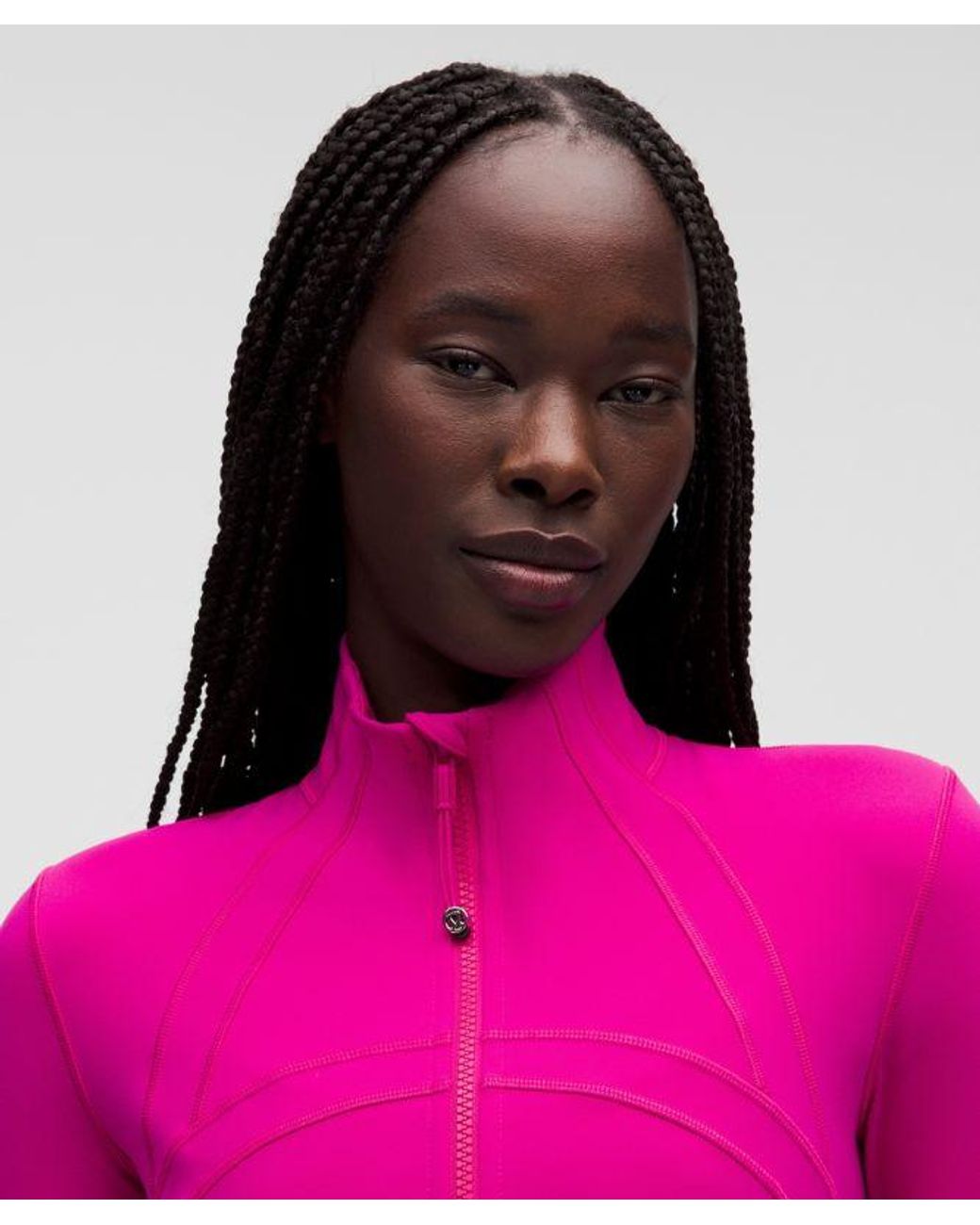 lululemon athletica Pink Define Cropped Jacket