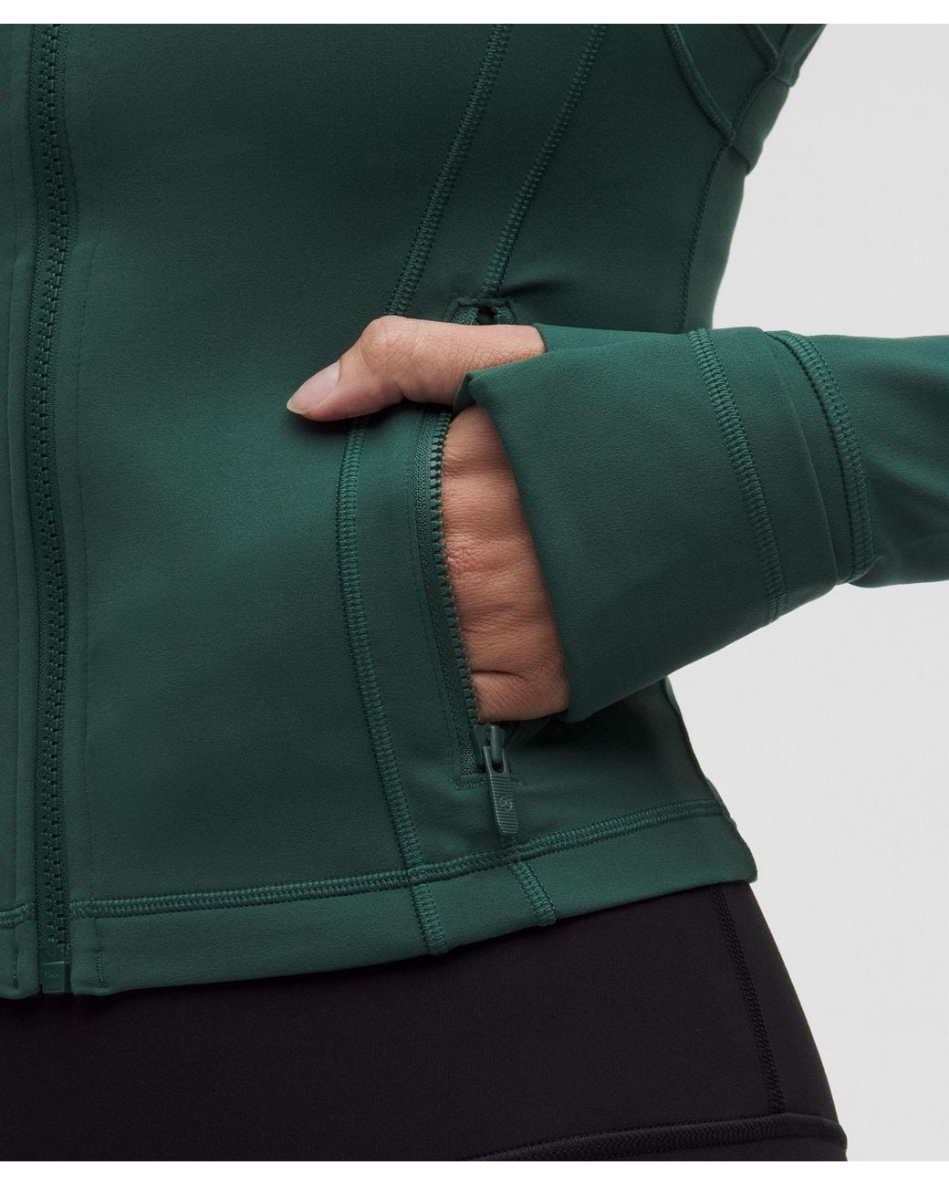 lululemon athletica Green Define Cropped Jacket