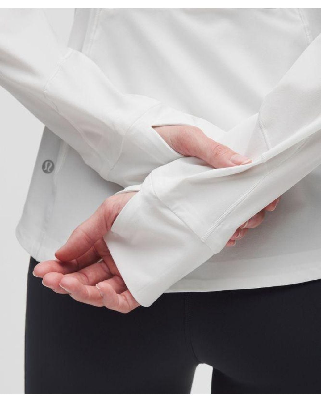 lululemon athletica White Mist Over Windbreaker