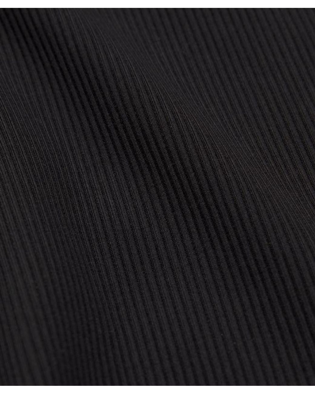 lululemon athletica Black – Nulu Ribbed Cropped Tank Top Heart – – Size Medium