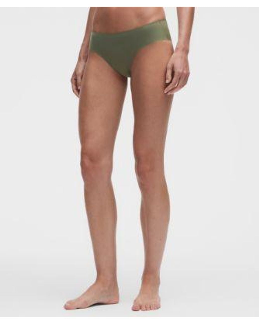 lululemon athletica Black – Invisiwear Mid-Rise Bikini Underwear 3 Pack – – Size Large