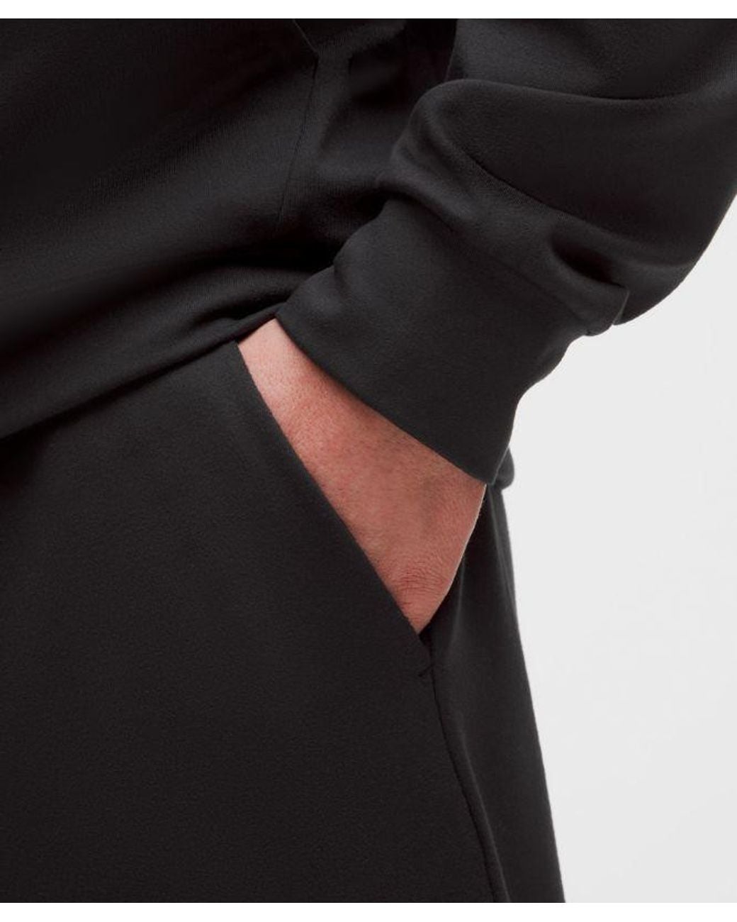 lululemon athletica Black Heavyweight Soft Jersey Relaxed-Fit Jogger for men