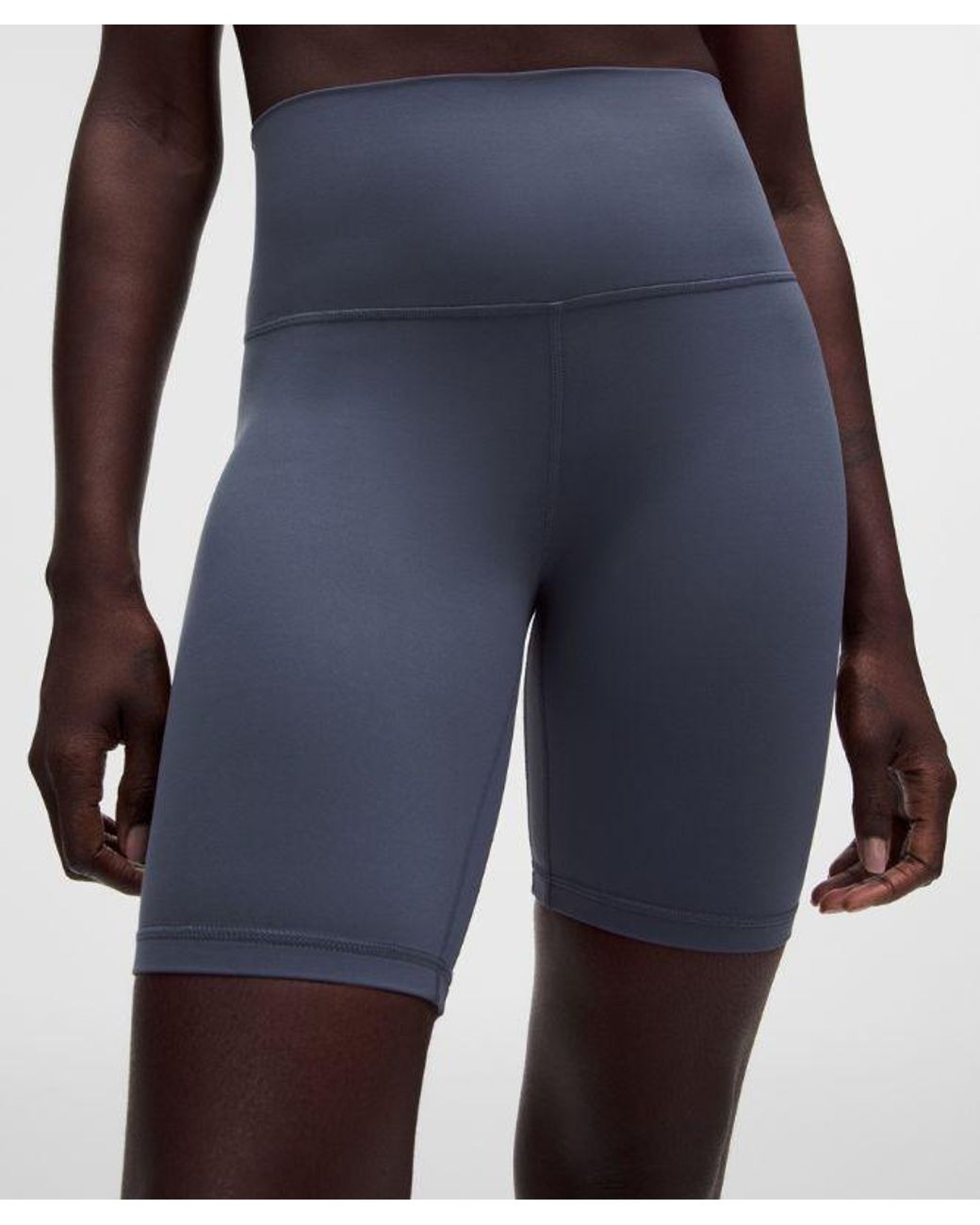 lululemon athletica Blue – Align High-Rise Shorts – 8" – – Size 4