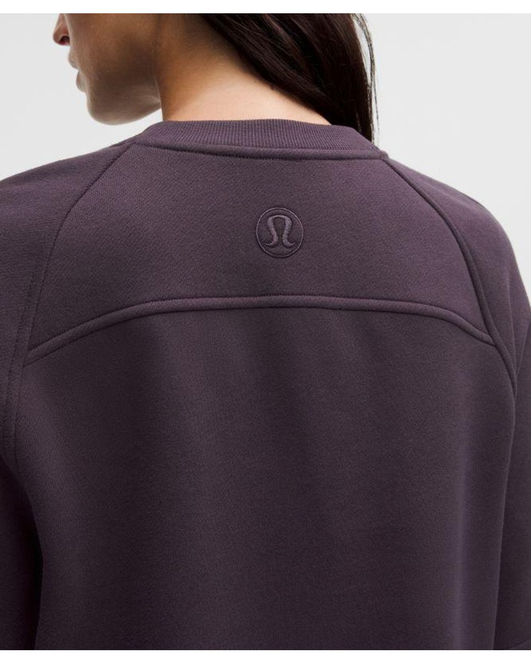 lululemon athletica Blue – Scuba Oversized Hip-Length Pullover Hoodie Jewelled – – Size 6