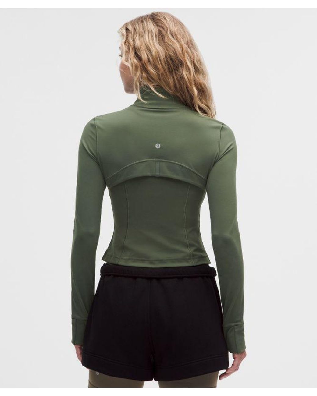 lululemon athletica Green Define Cropped Jacket