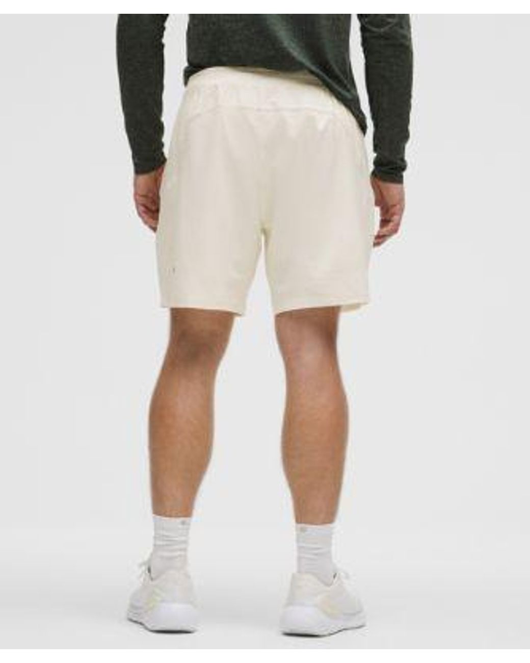 lululemon athletica Natural Pace Breaker Lined Short 7" for men