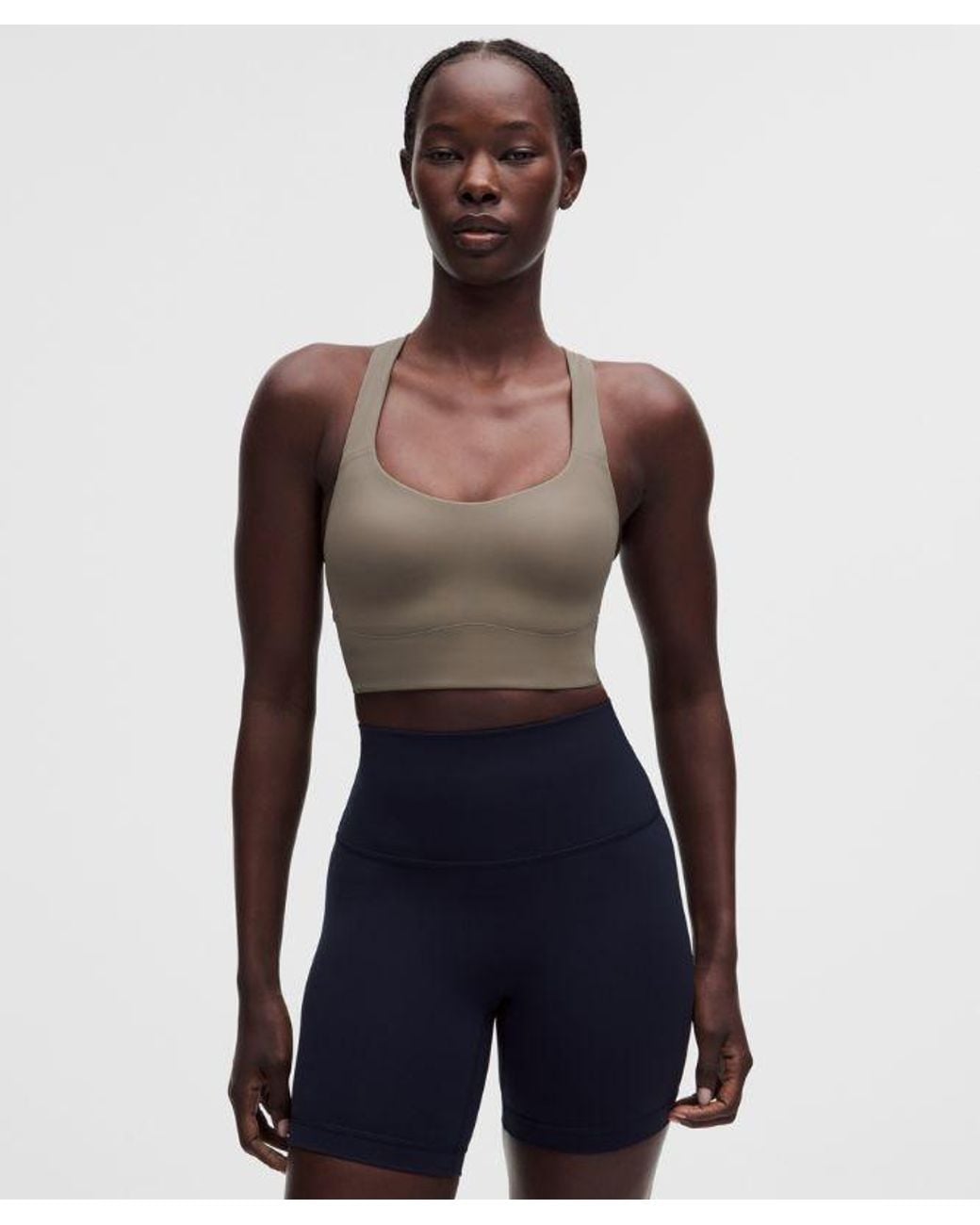 lululemon athletica Blue – Like A Cloud Train Sports Bra Medium Support, B/C Cup – – Size 14
