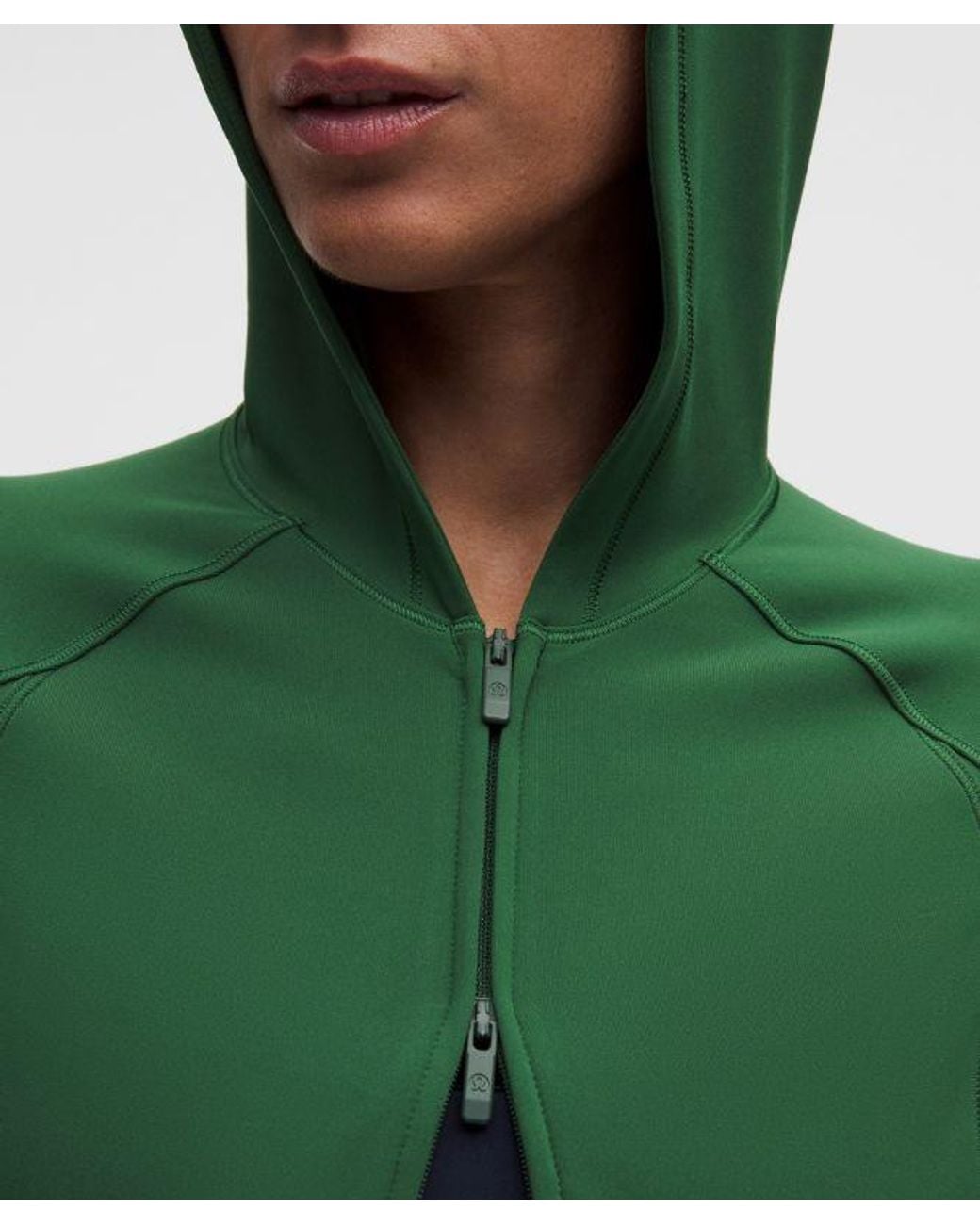 lululemon athletica Green – Wunder Train Full-Zip Jacket – – Size 12