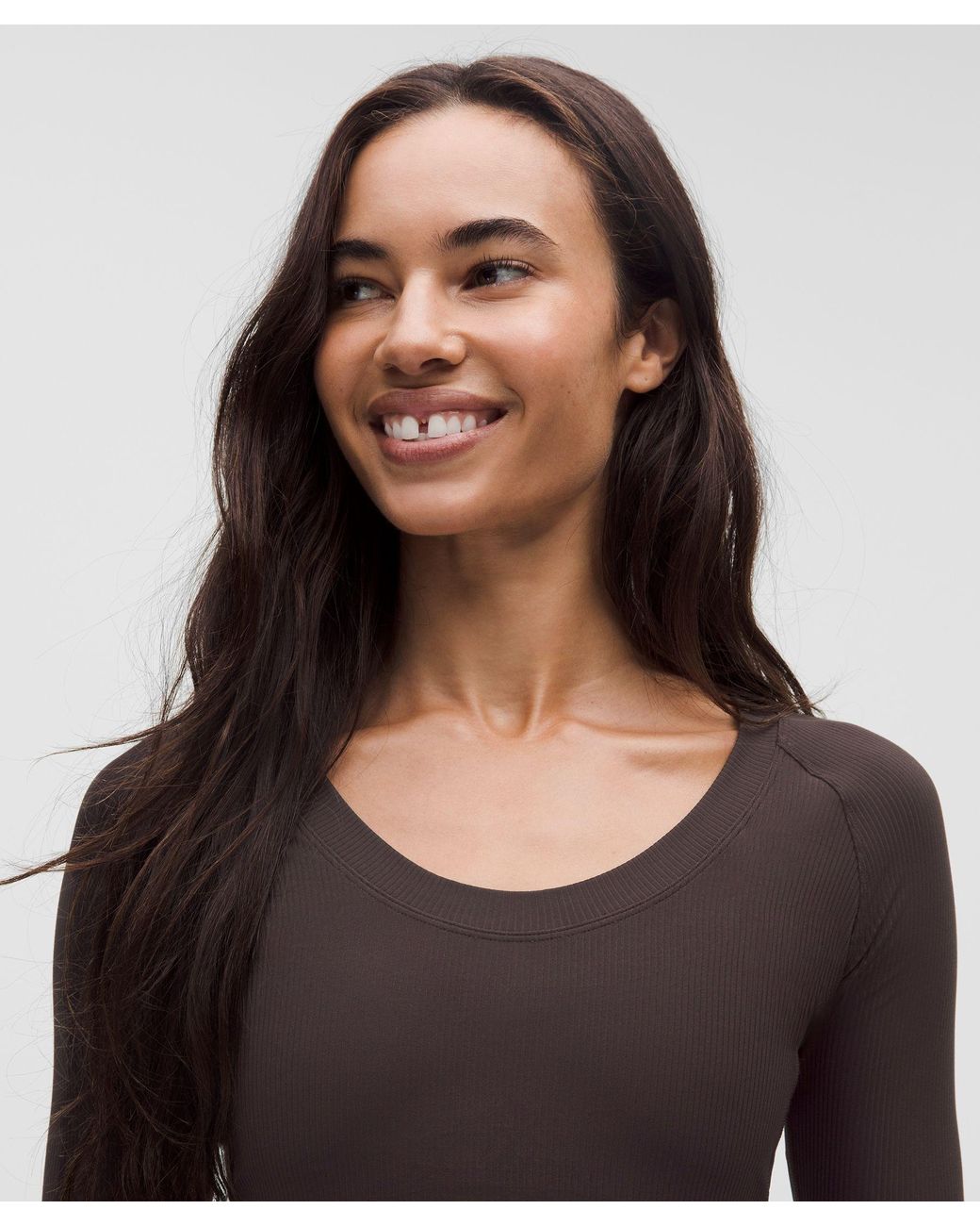 lululemon All Aligned Ribbed Long-Sleeve Midi Dress in Black | Lyst lululemon All Aligned Ribbed Long-Sleeve Midi Dress in Black | Lyst