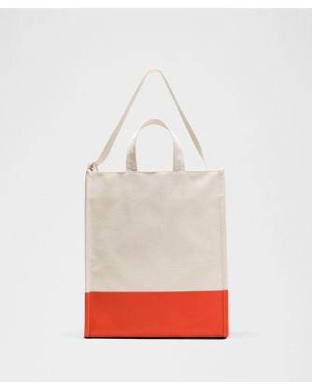 lululemon athletica White – Canvas Market Tote Bag 19L –