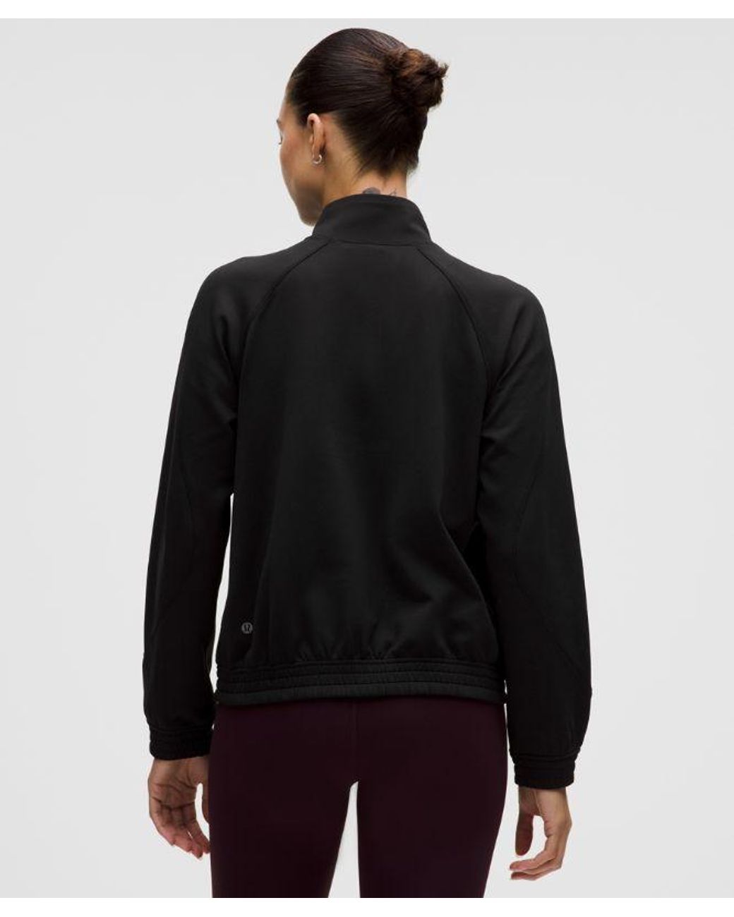 lululemon athletica Black Adapted State Thermal Track Jacket