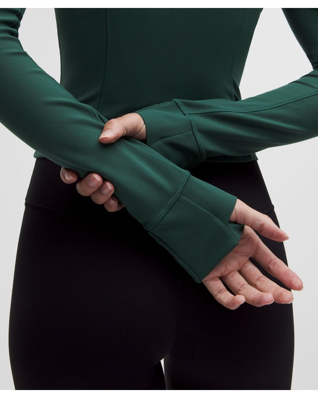 lululemon athletica Green Define Cropped Jacket