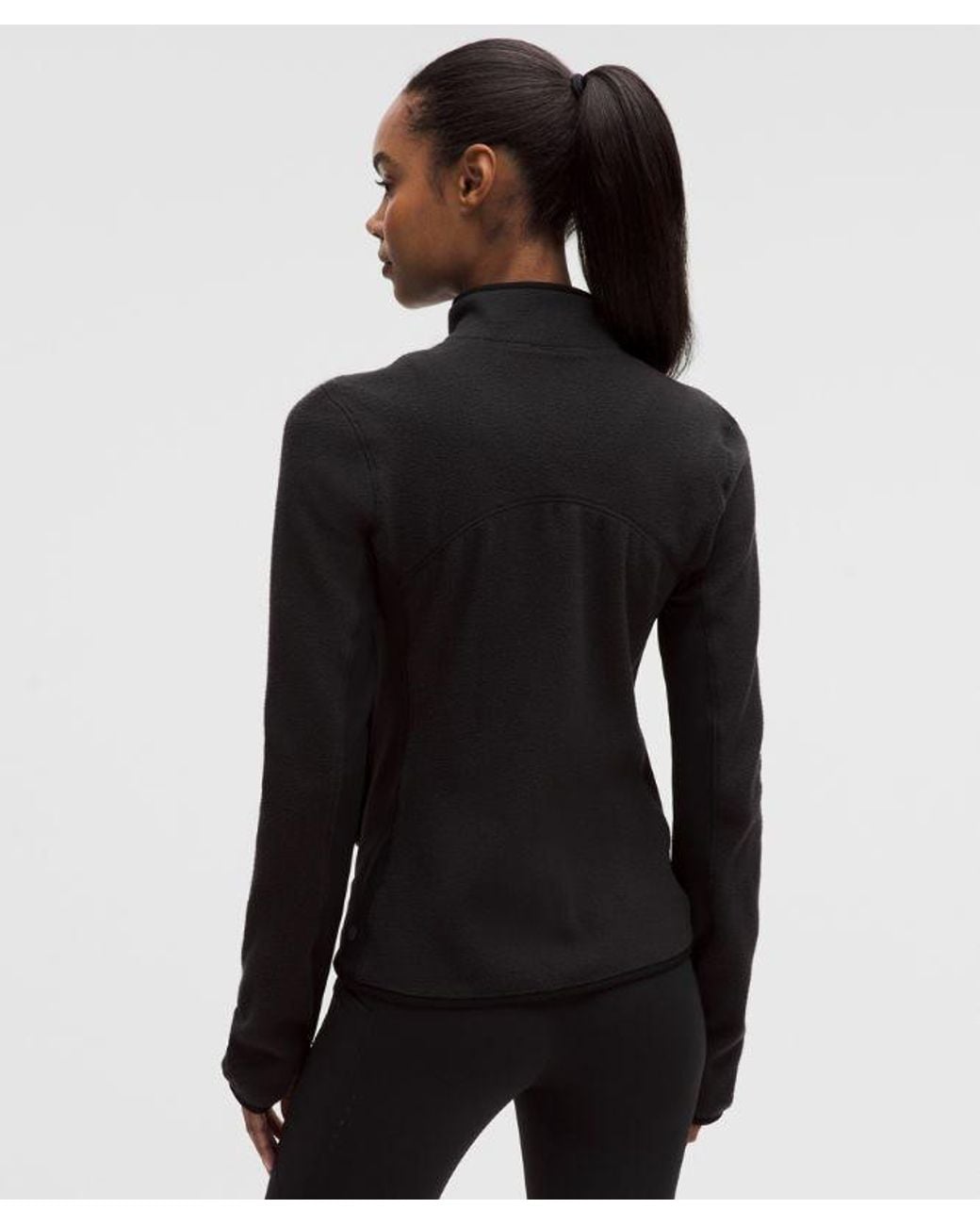 lululemon athletica Black – Tumbled Running Jacket – –