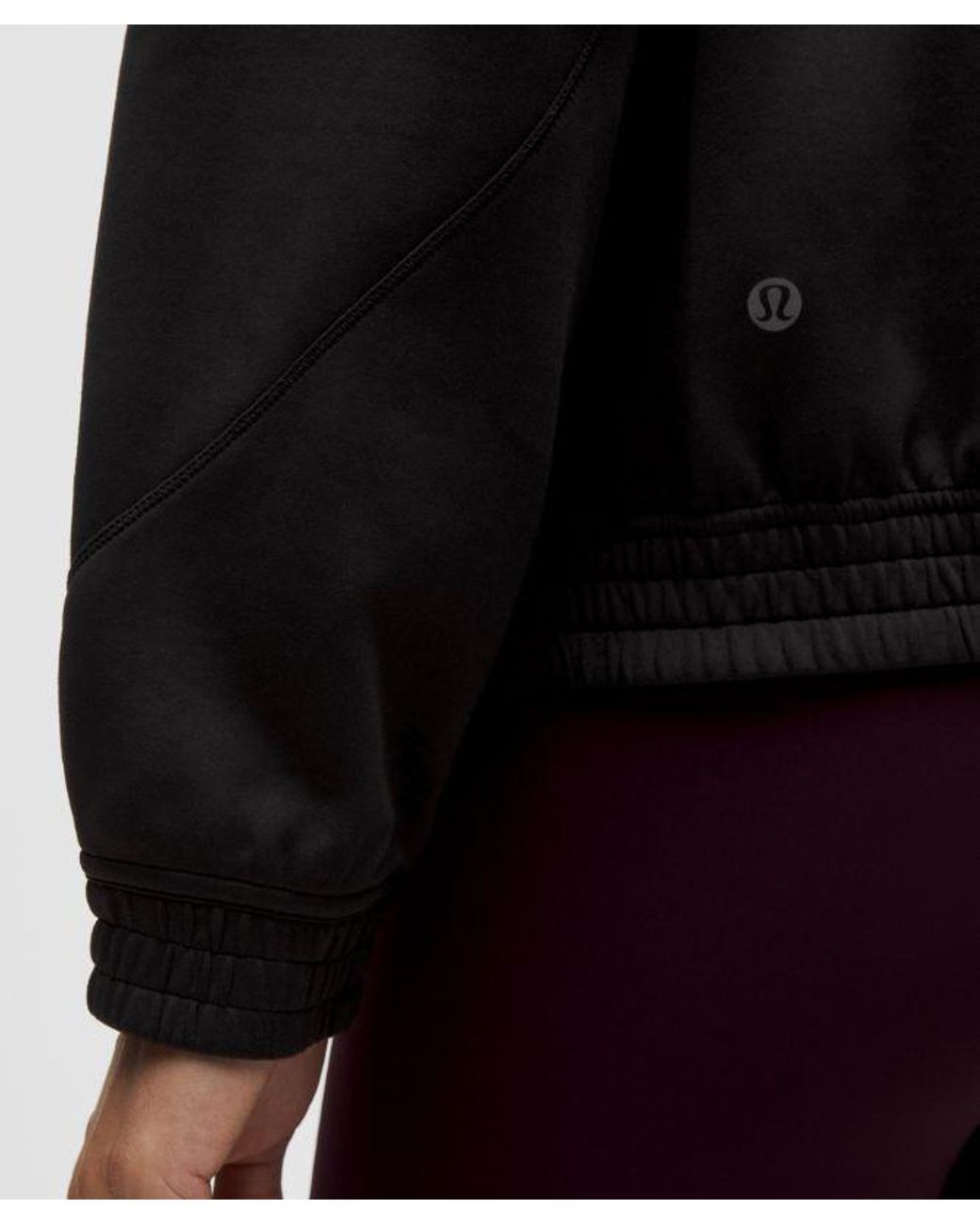 lululemon athletica Black Adapted State Thermal Track Jacket