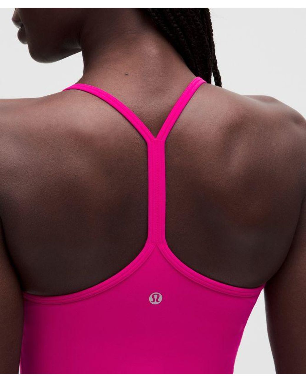 lululemon athletica Pink Flow Y Tank Top