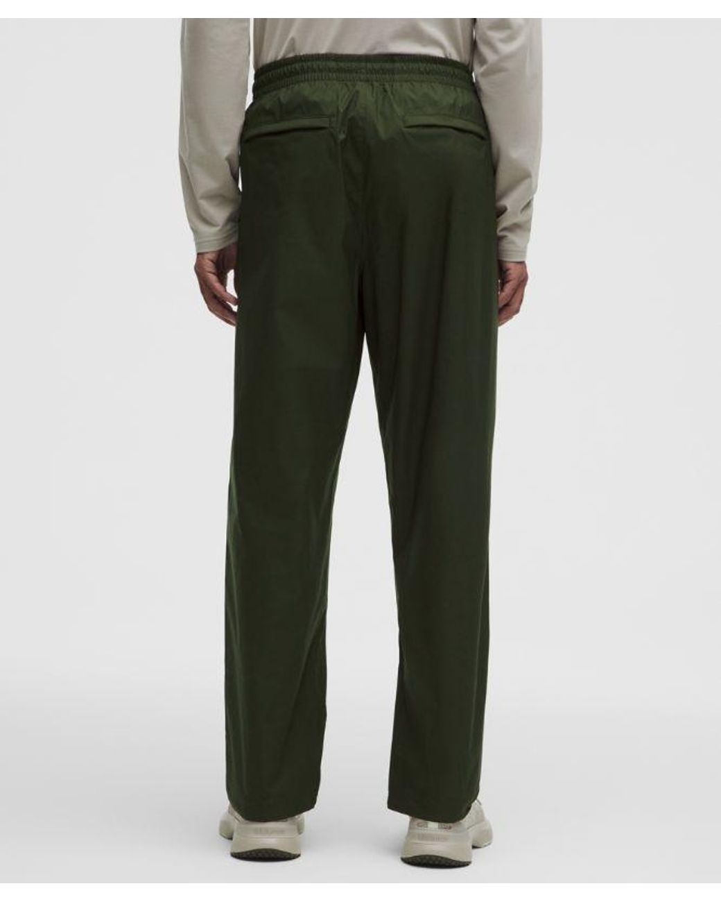 lululemon athletica Green – Zero Tucks Relaxed-Fit Trousers Regular – – Size Large for men