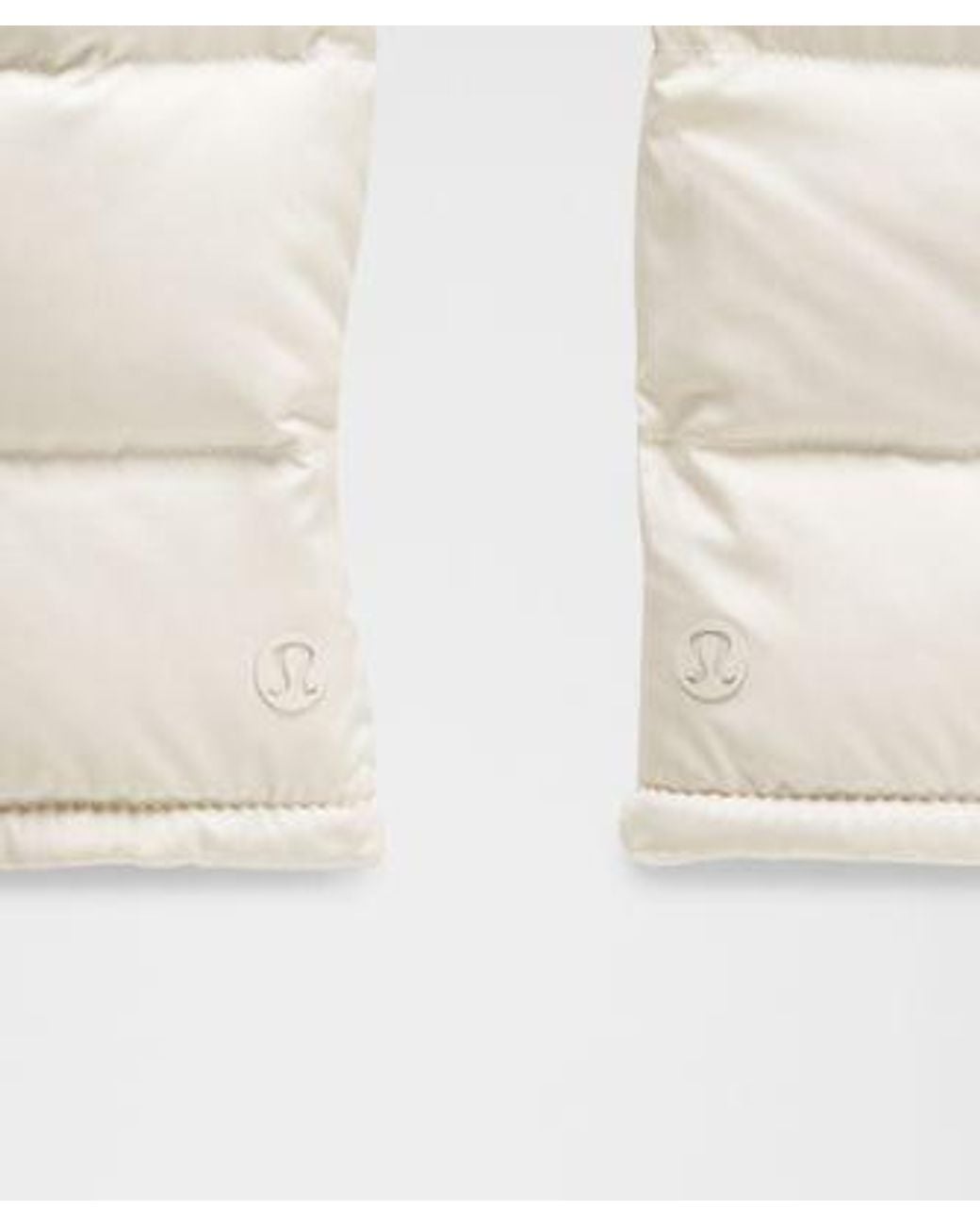 lululemon athletica Natural – Wunder Puff Mittens – – Size Large