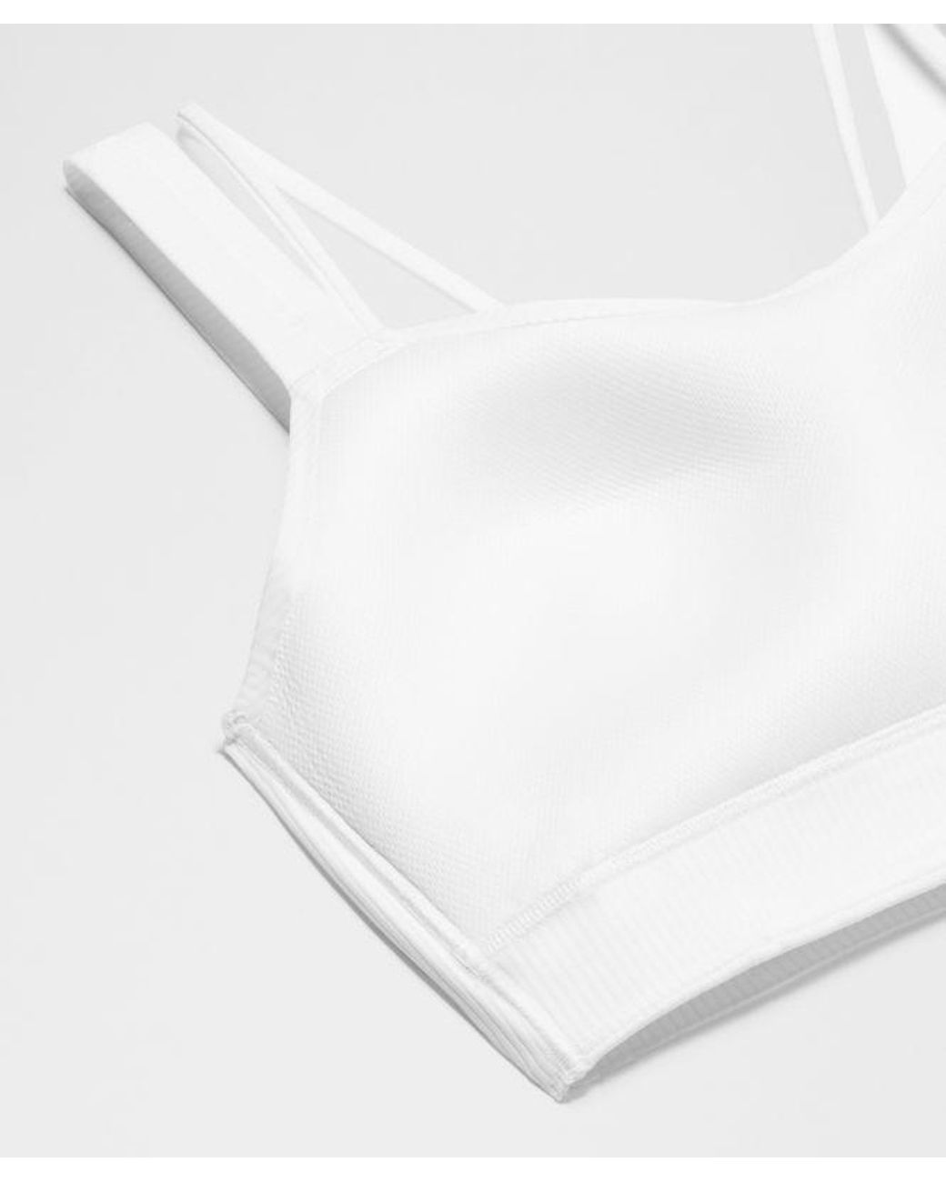 lululemon athletica Green – Like A Cloud Ribbed Longline Sports Bra Light Support, D/Dd Cup – – Size 14