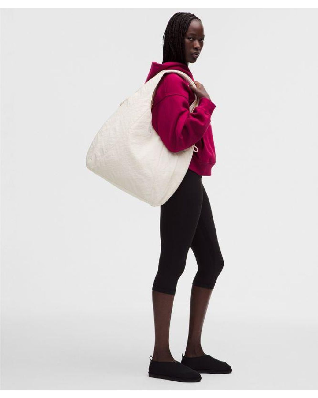 lululemon athletica White – Slouchy Shoulder Bag 19L –
