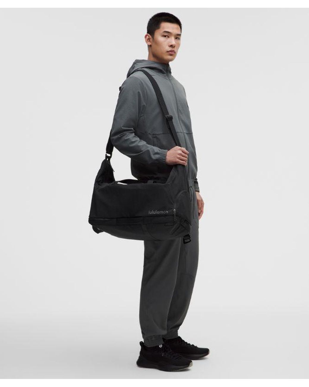 lululemon athletica Black 3-In-1 Gym Duffle Bag Large 35L