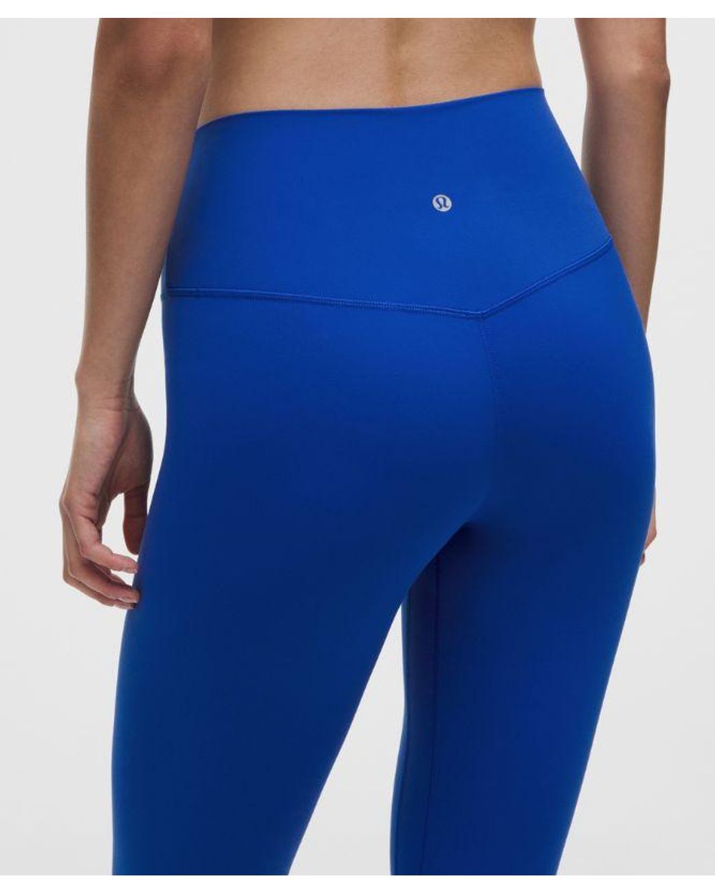 lululemon athletica Blue Align High-Rise Crop 21"