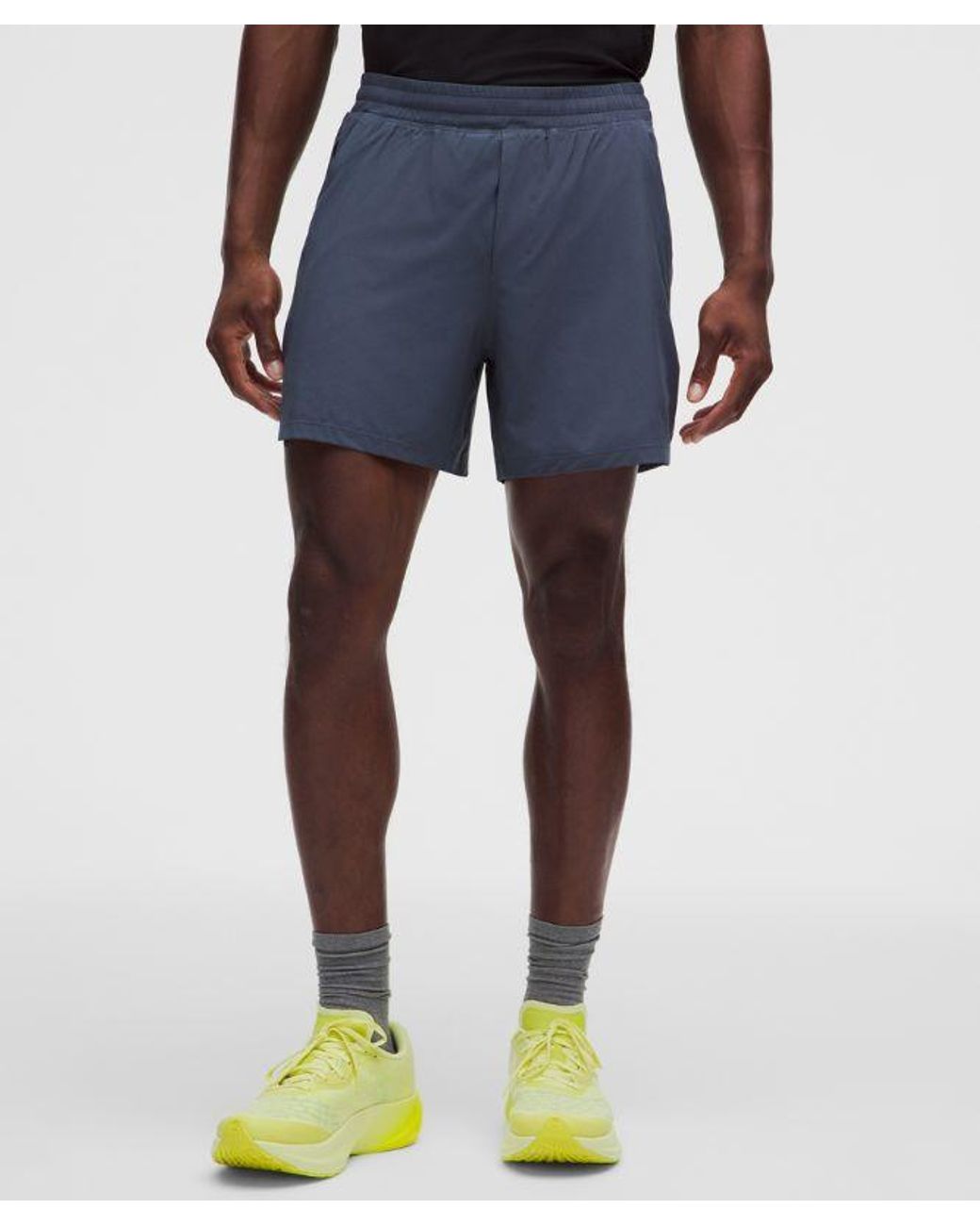 lululemon athletica Blue Pace Breaker Lined Short 5" for men