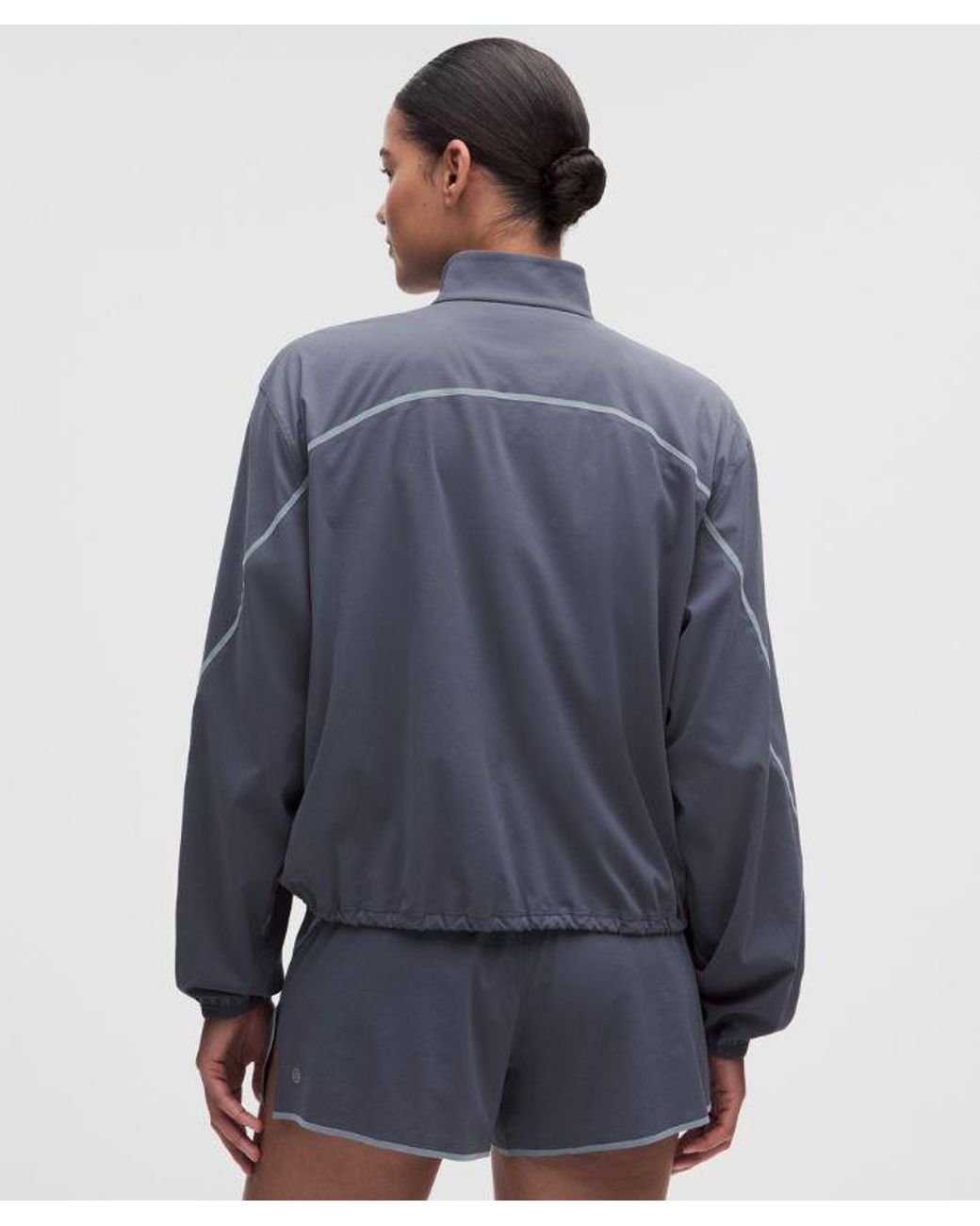 lululemon athletica Blue – Two-Toned Track Jacket – – Size Large