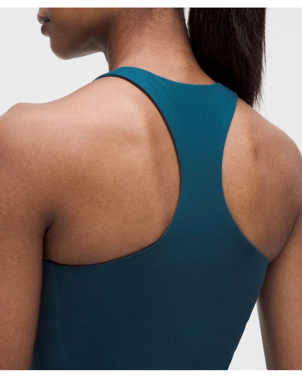 lululemon athletica Blue – Wunder Train Racerback Tank Top Medium Support, B/C Cup – – Size 4