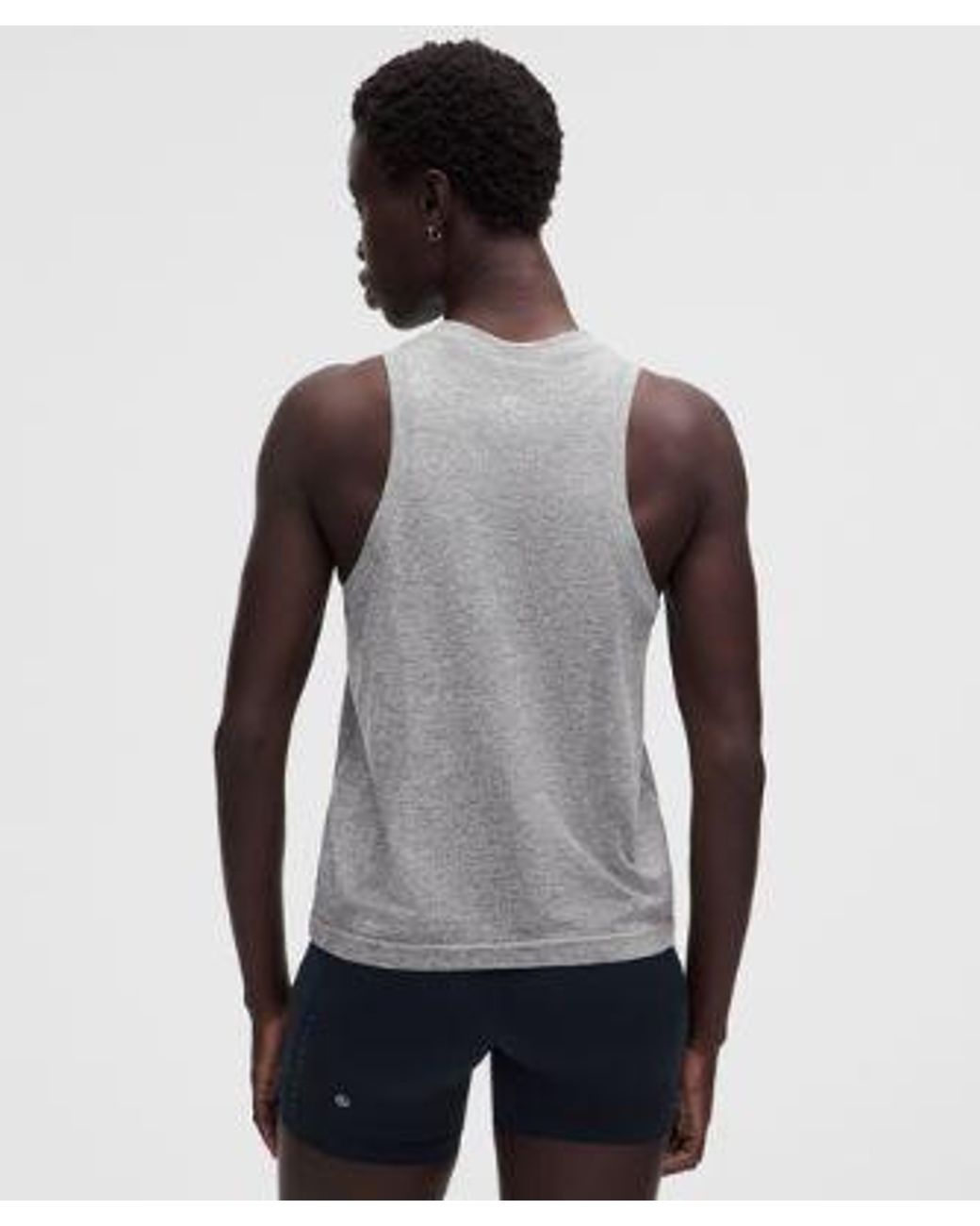 lululemon athletica Gray Swiftly Relaxed Tank Top
