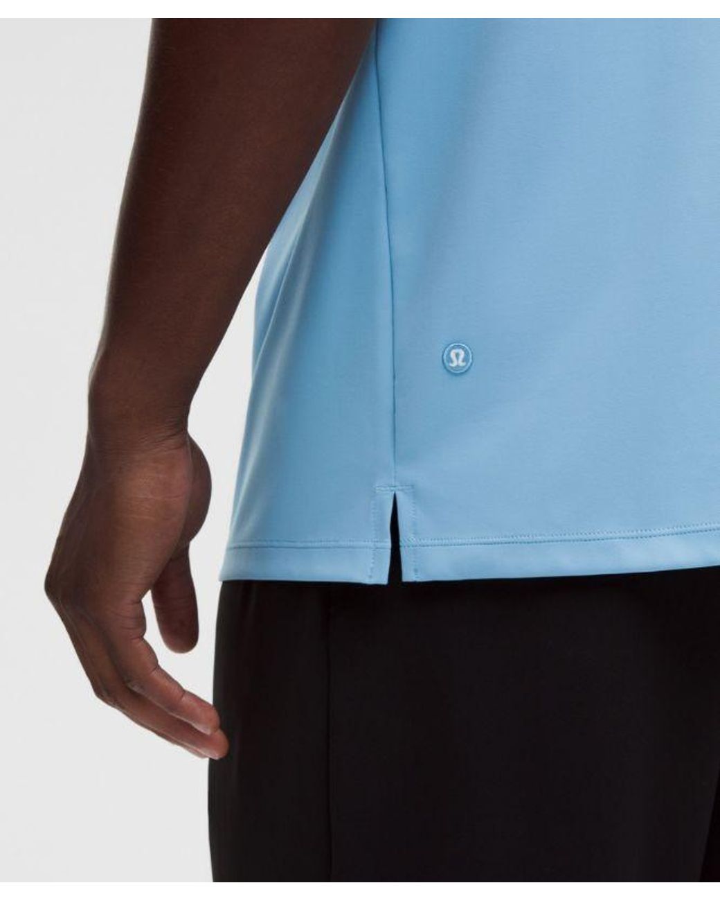 lululemon athletica Blue – Showzero Classic-Fit Polo Shirt – – Size Large for men