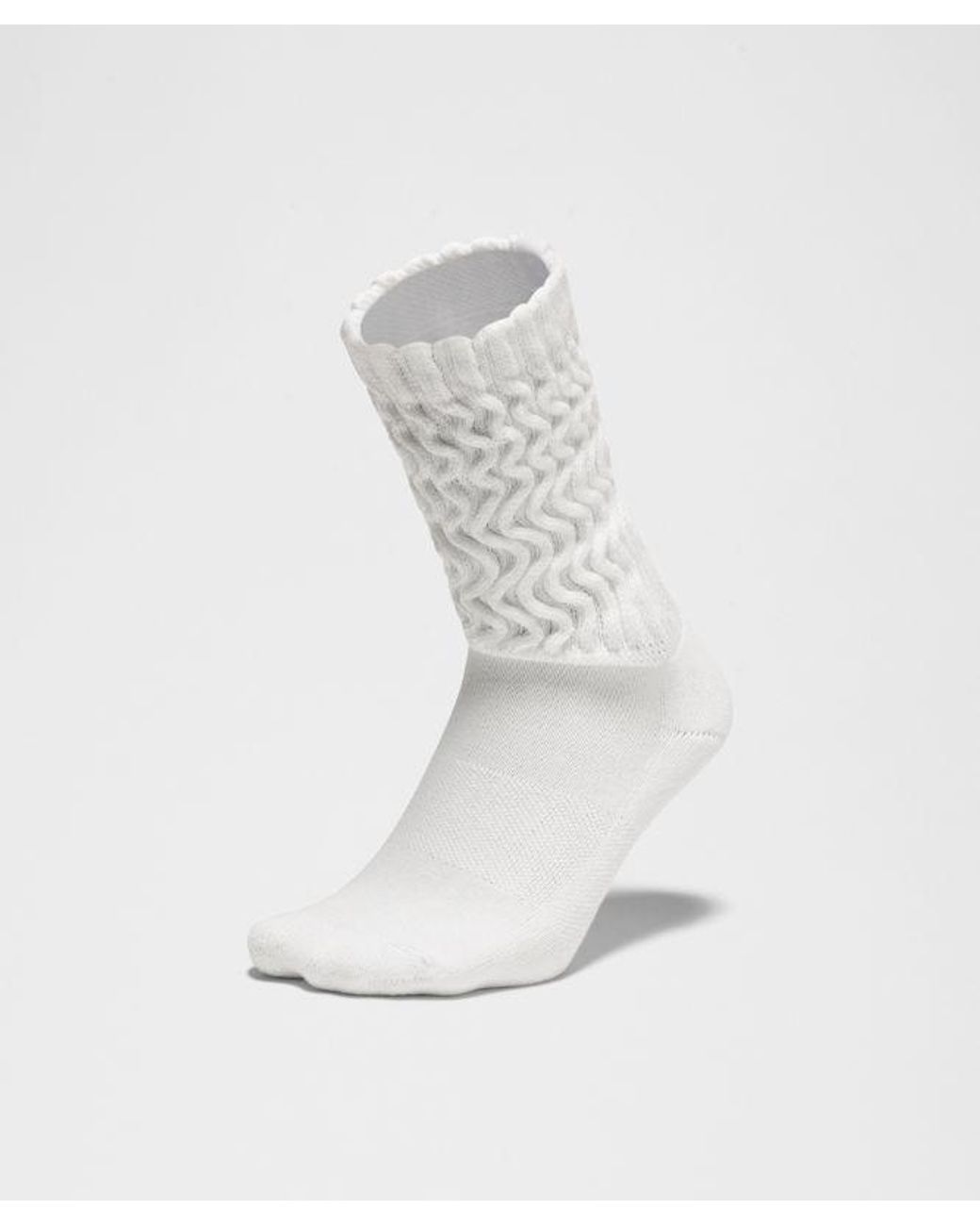 lululemon athletica White Slouch Socks