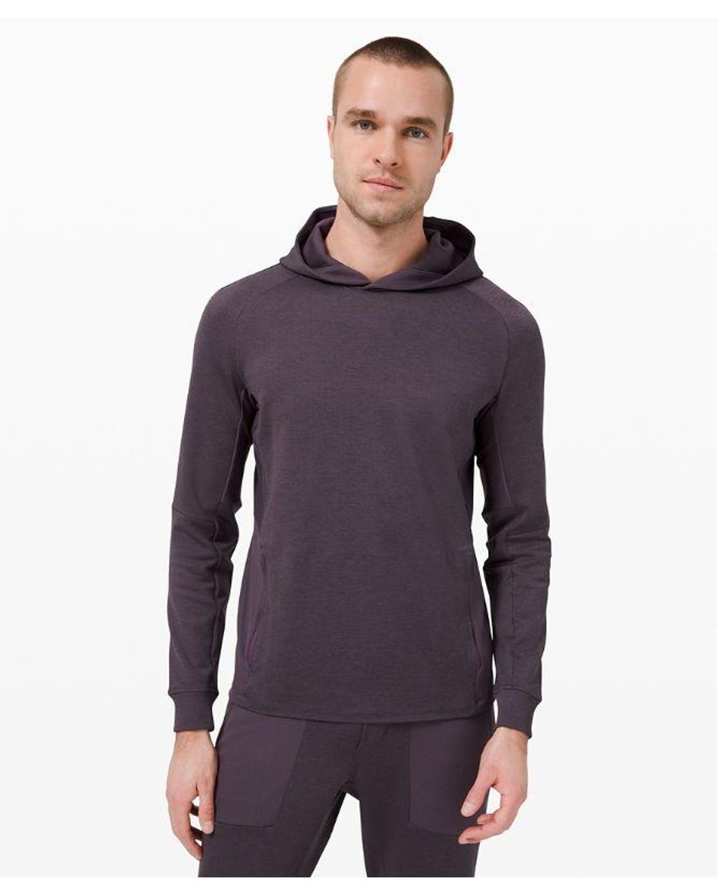 lululemon Textured Tech Hoodie in Purple for Men Lyst UK