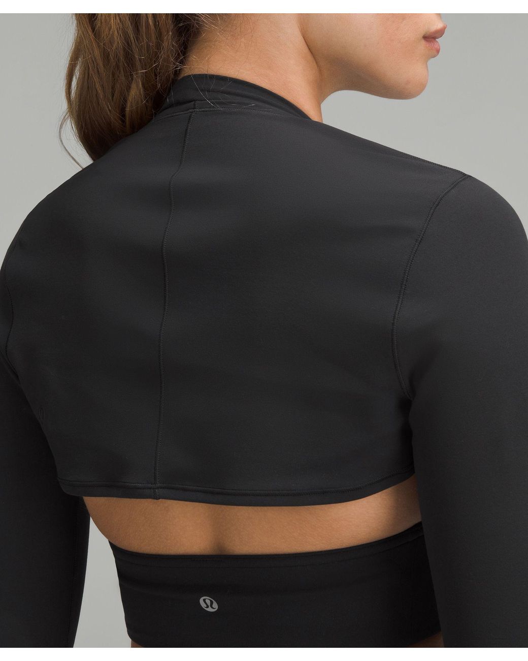 lululemon Nulu Long-Sleeve Yoga Shrug in White | Lyst