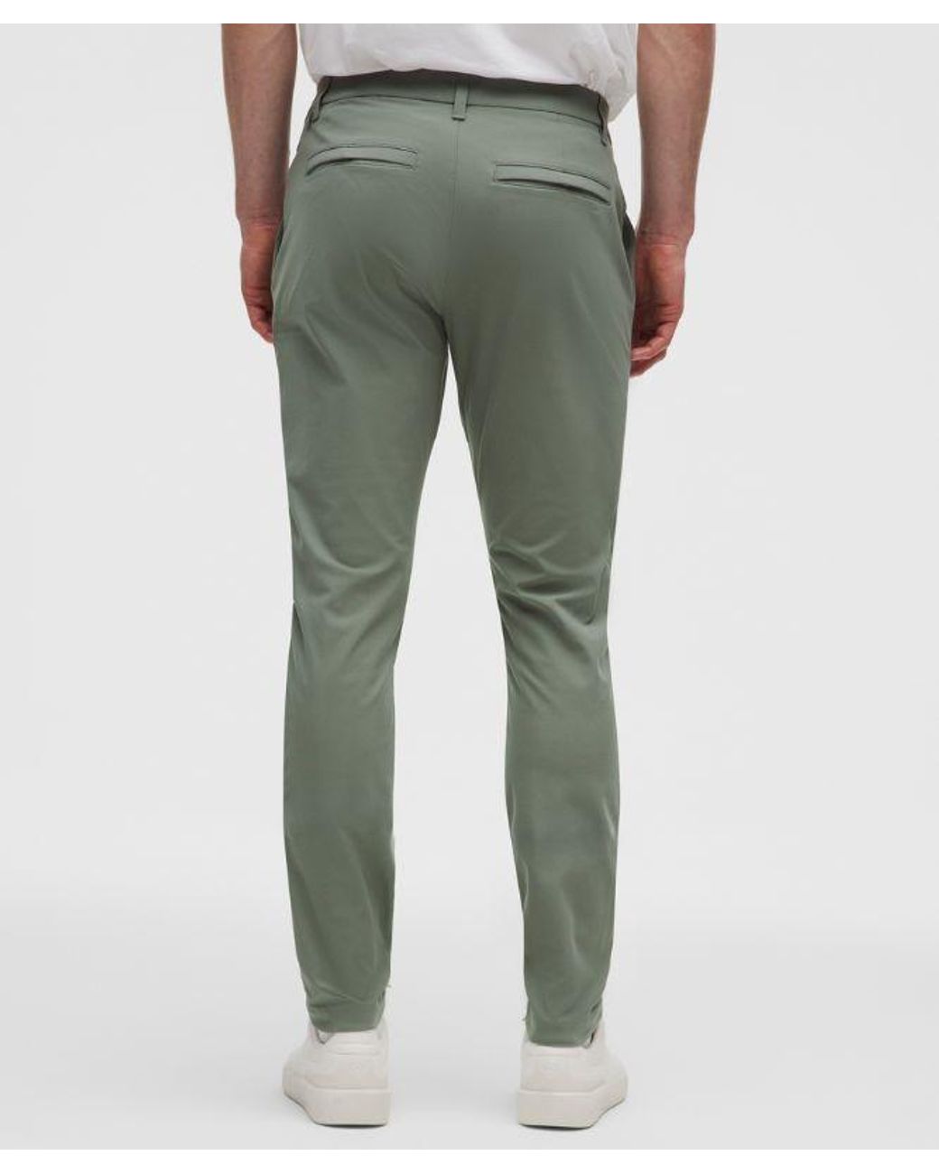 lululemon athletica Blue – Abc Slim-Fit Trousers 30L Warpstreme – /Pastel – Size 12 for men