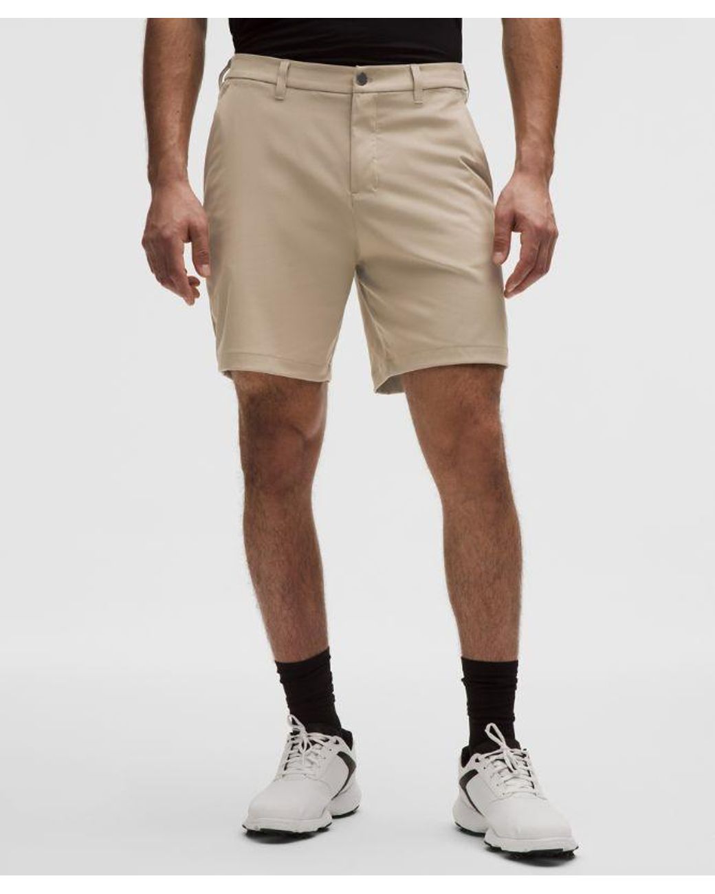 lululemon athletica Black Abc Classic-Fit Golf Short 7" for men