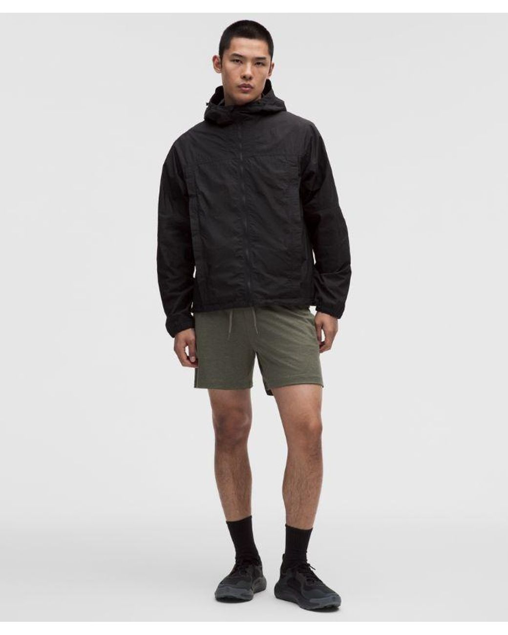 lululemon athletica Black – Soft Jersey Shorts – 5" – – Size Large for men