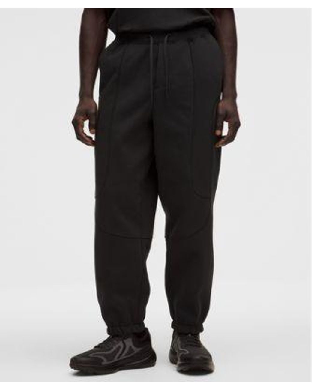 lululemon athletica Black – Cotton Fleece Jogger Slnsh Collection – – Size Large for men