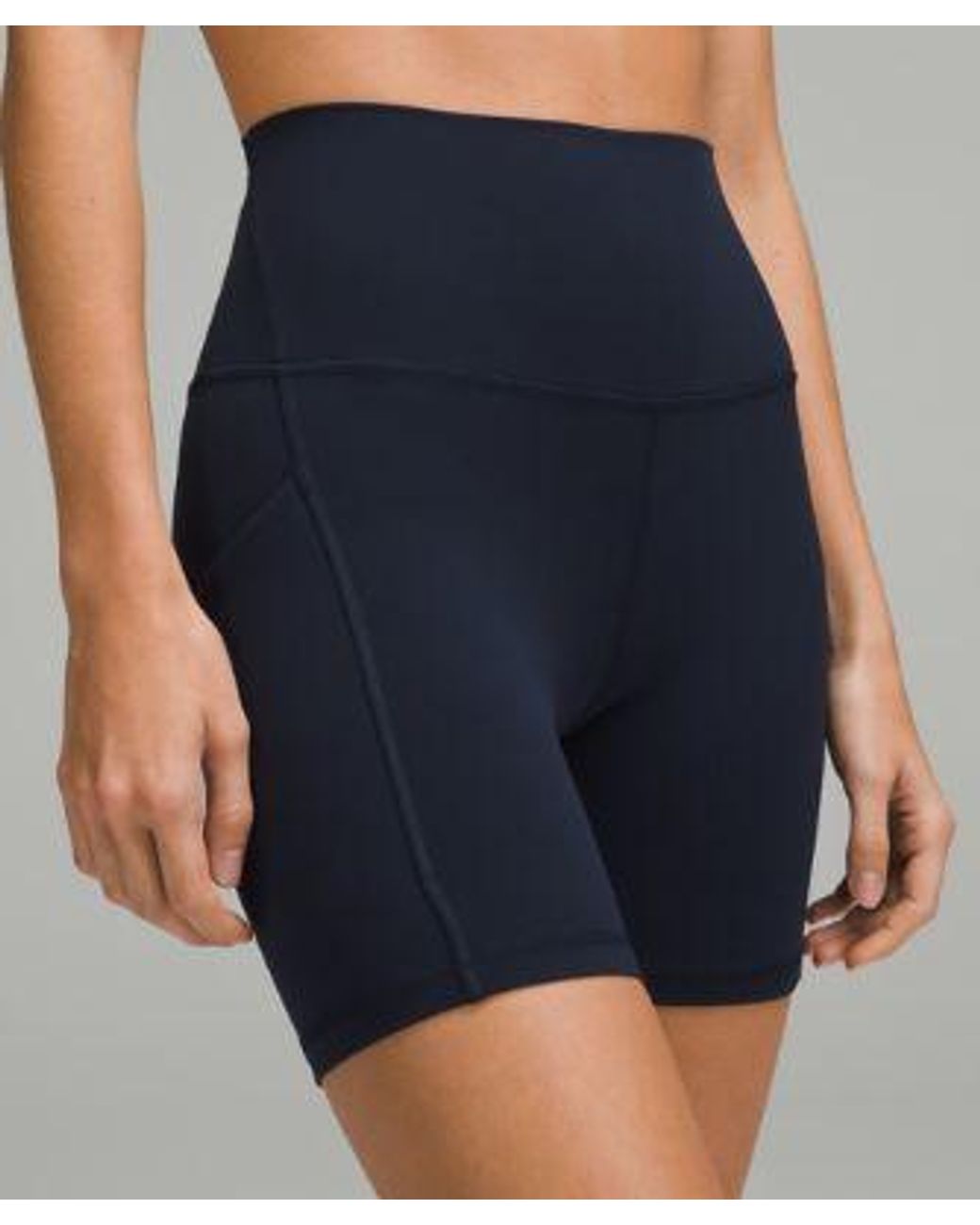 lululemon athletica Align High-rise Yoga Shorts With Pockets - 6" - Color Blue - Size 18