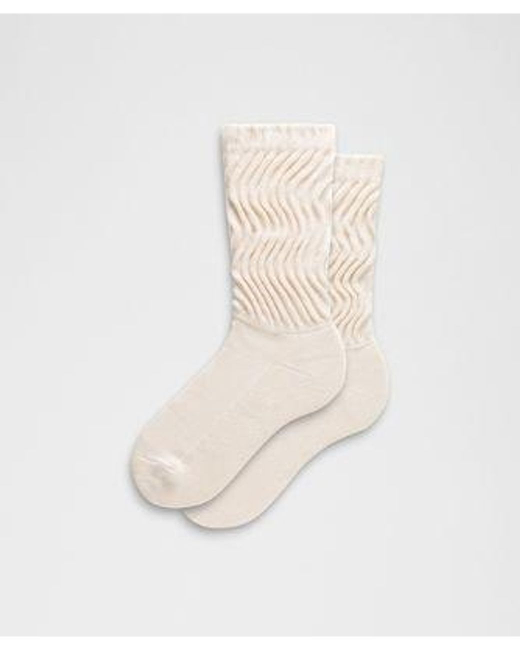 lululemon athletica White Slouch Socks