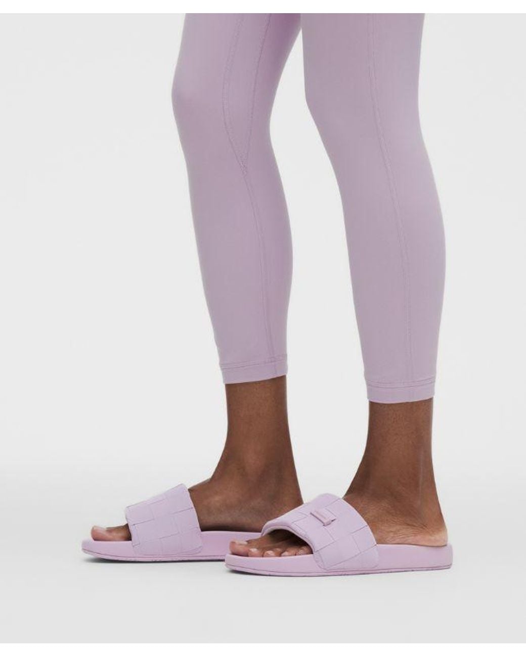 lululemon athletica Purple Restfeel Woven Slide
