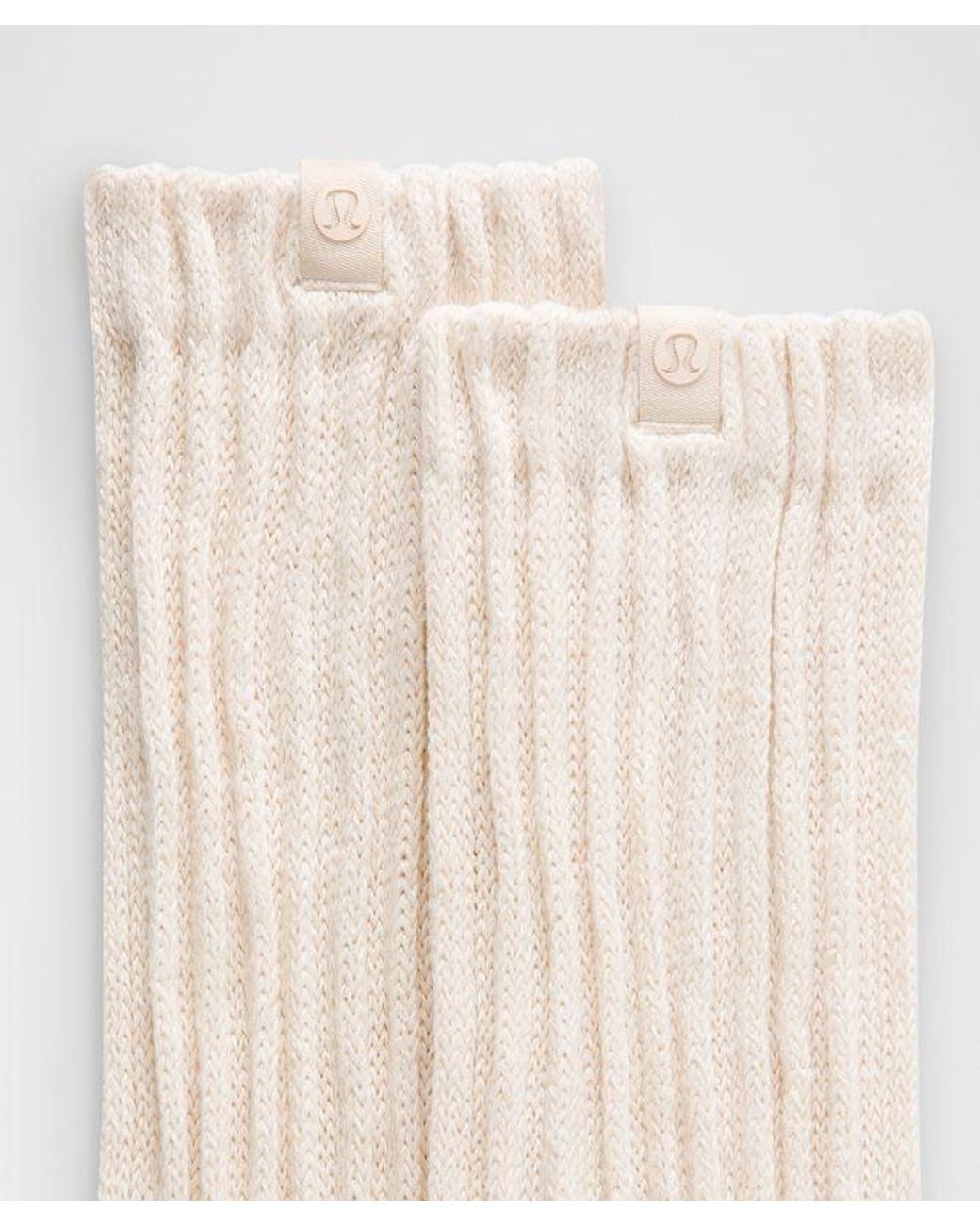 lululemon athletica White Slouch Socks