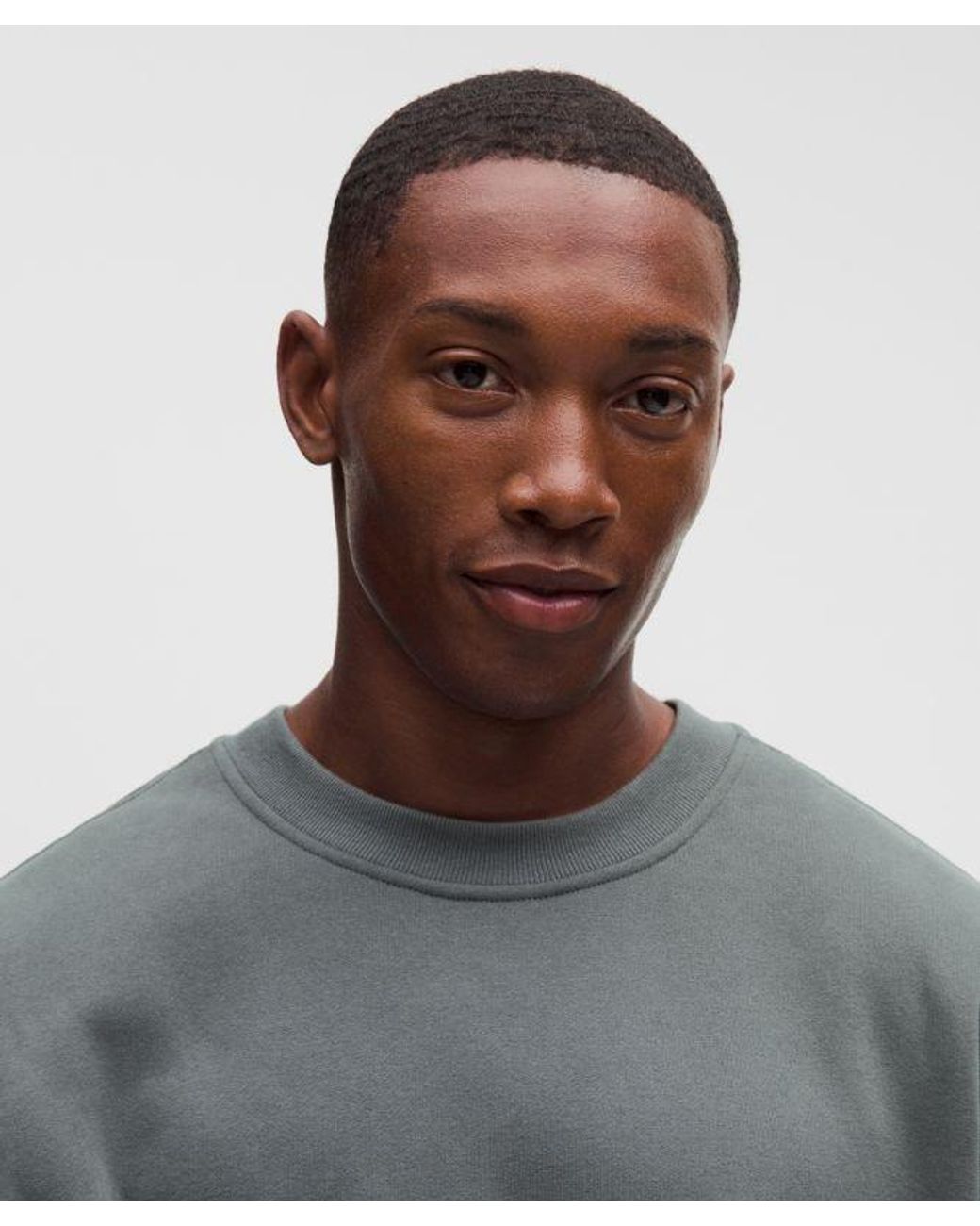 lululemon athletica Gray – Steady State Superloft Crew Sweatshirt – – Size Large for men