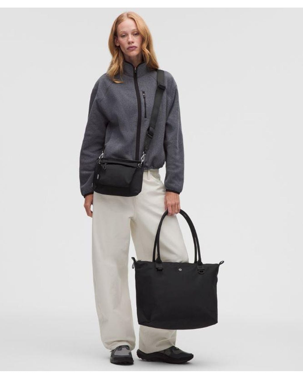 lululemon athletica Black – Modular Tote With Pouches –