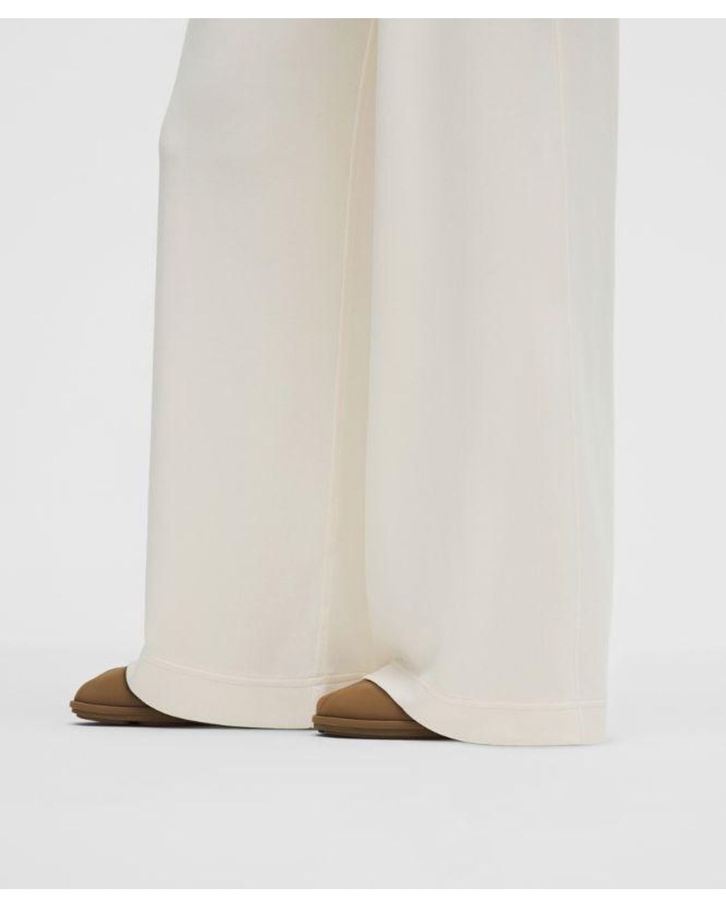 lululemon athletica White – Lightweight Softstreme Mid-Rise Pants Regular – – Size Large