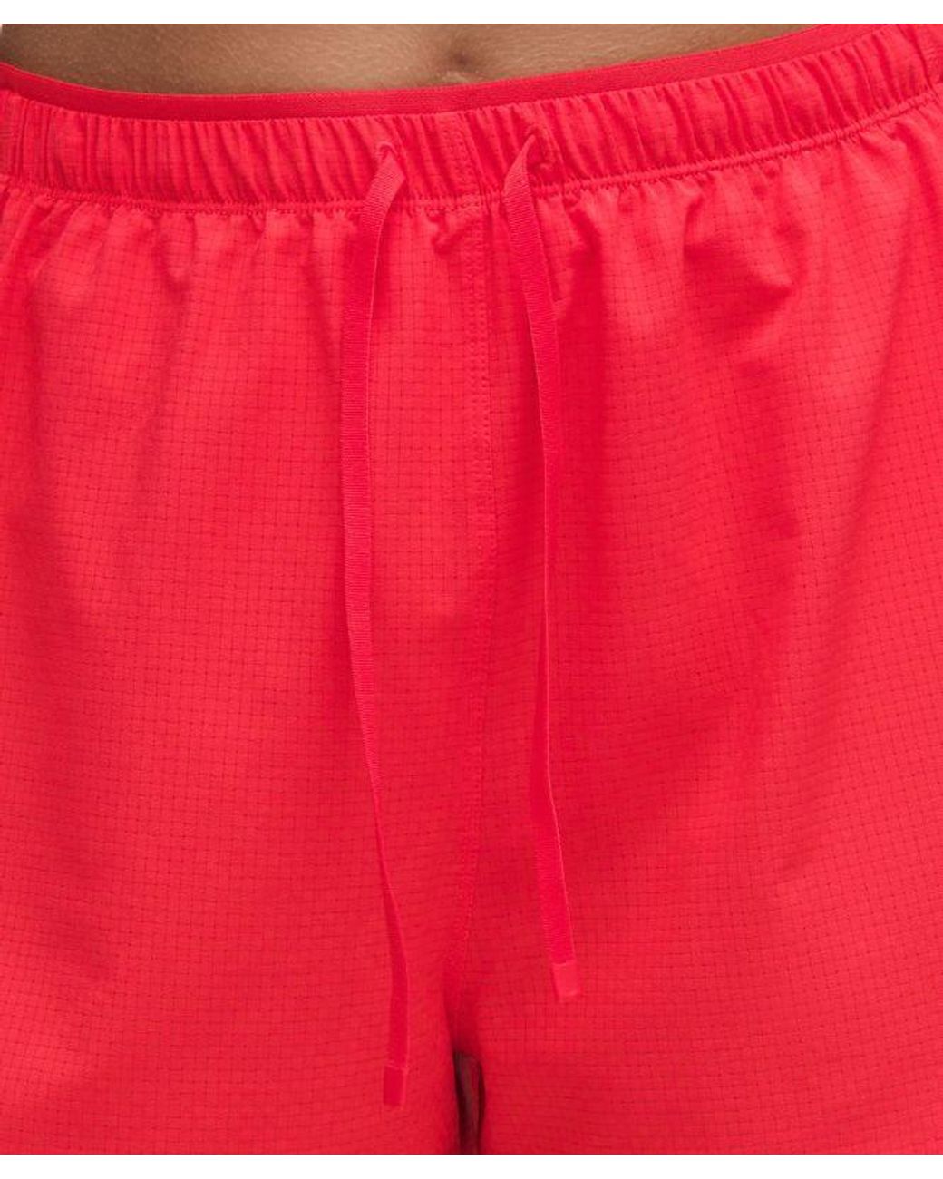 lululemon athletica – Textured High-Rise Running Shorts – 2.5" – Size Large