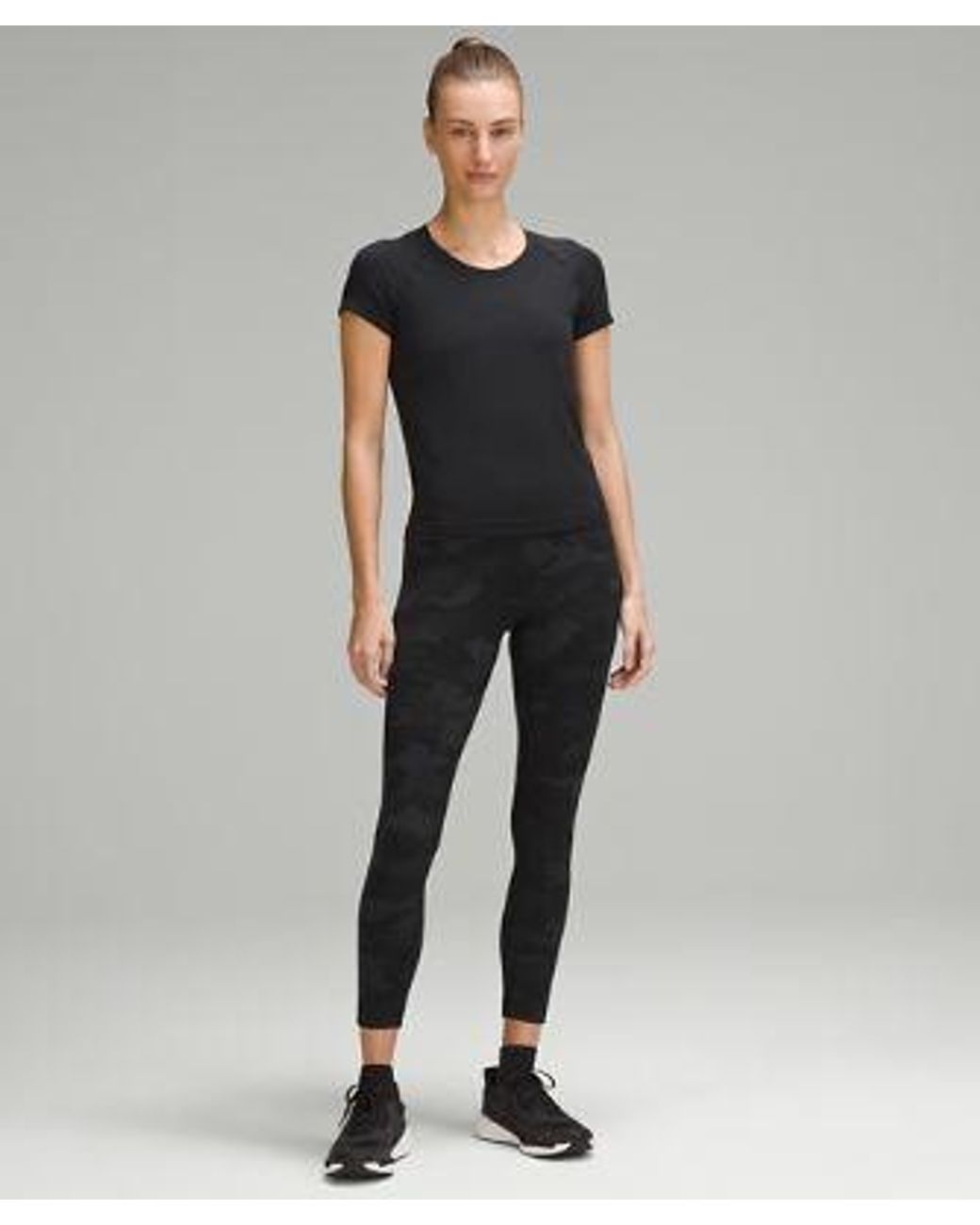 lululemon athletica Wunder Train High-rise Tight Leggings - 25" - Color Camo/black - Size 0