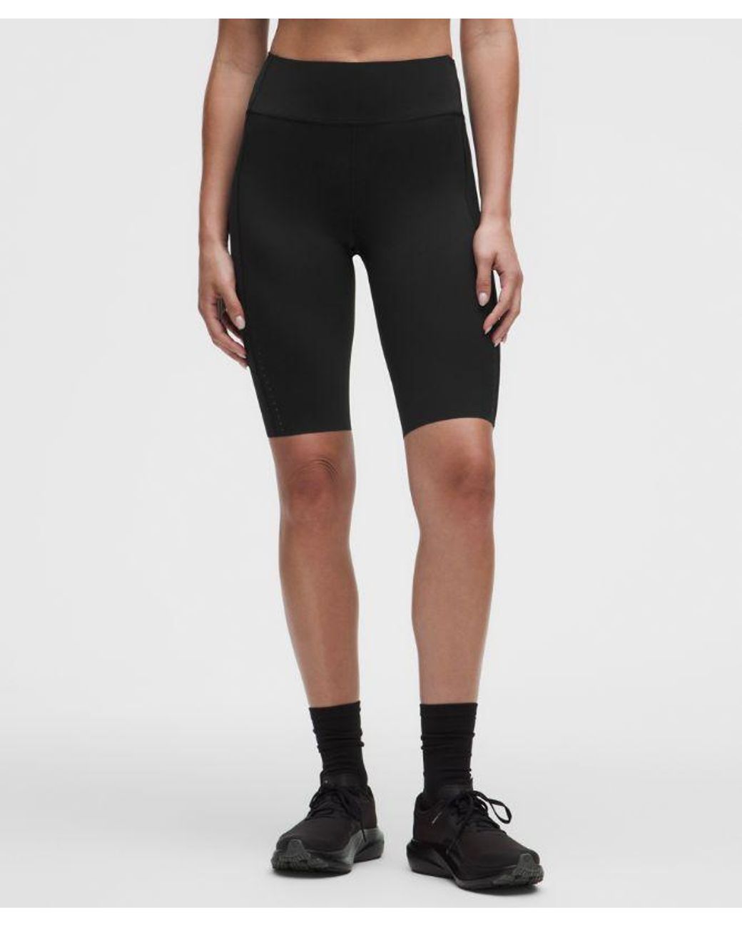 lululemon athletica Blue – Fast And Free 6-Pocket High-Rise Shorts Design – 11" – – Size 4